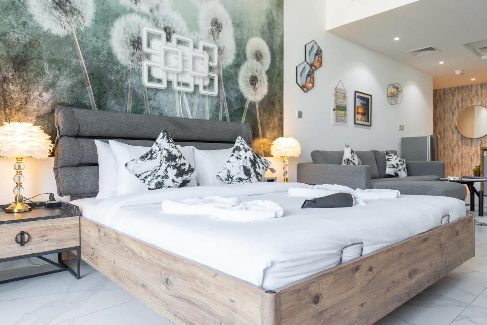 Cozy Perfect For 4 In Business Bay Dubai
