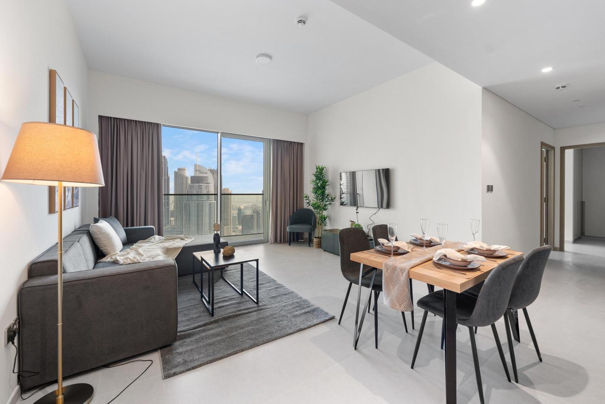 Iconic Burj Khalifa & Fountain View - 2br - Signature Grande Residences *