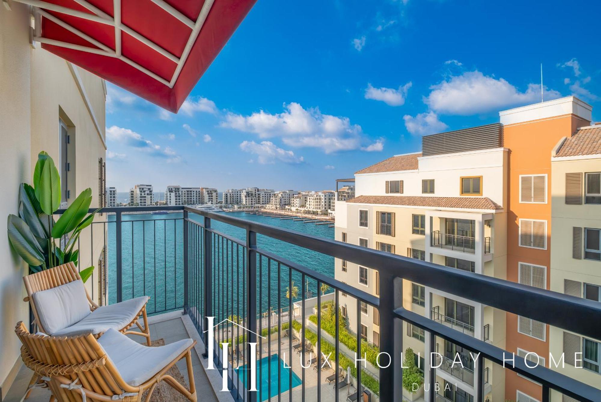 Lux The La Infinity View- Luxury Boho 2 Apartment Dubai