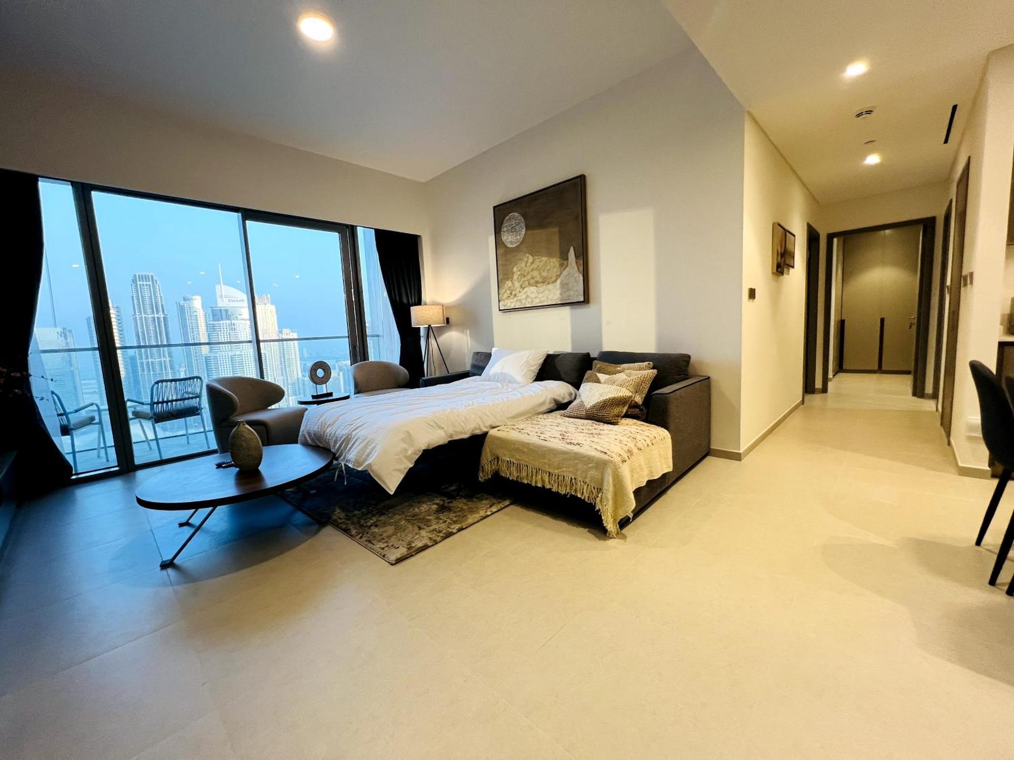 Apartment Prime 2br Burj Khalifa & Fountain Views Dubai