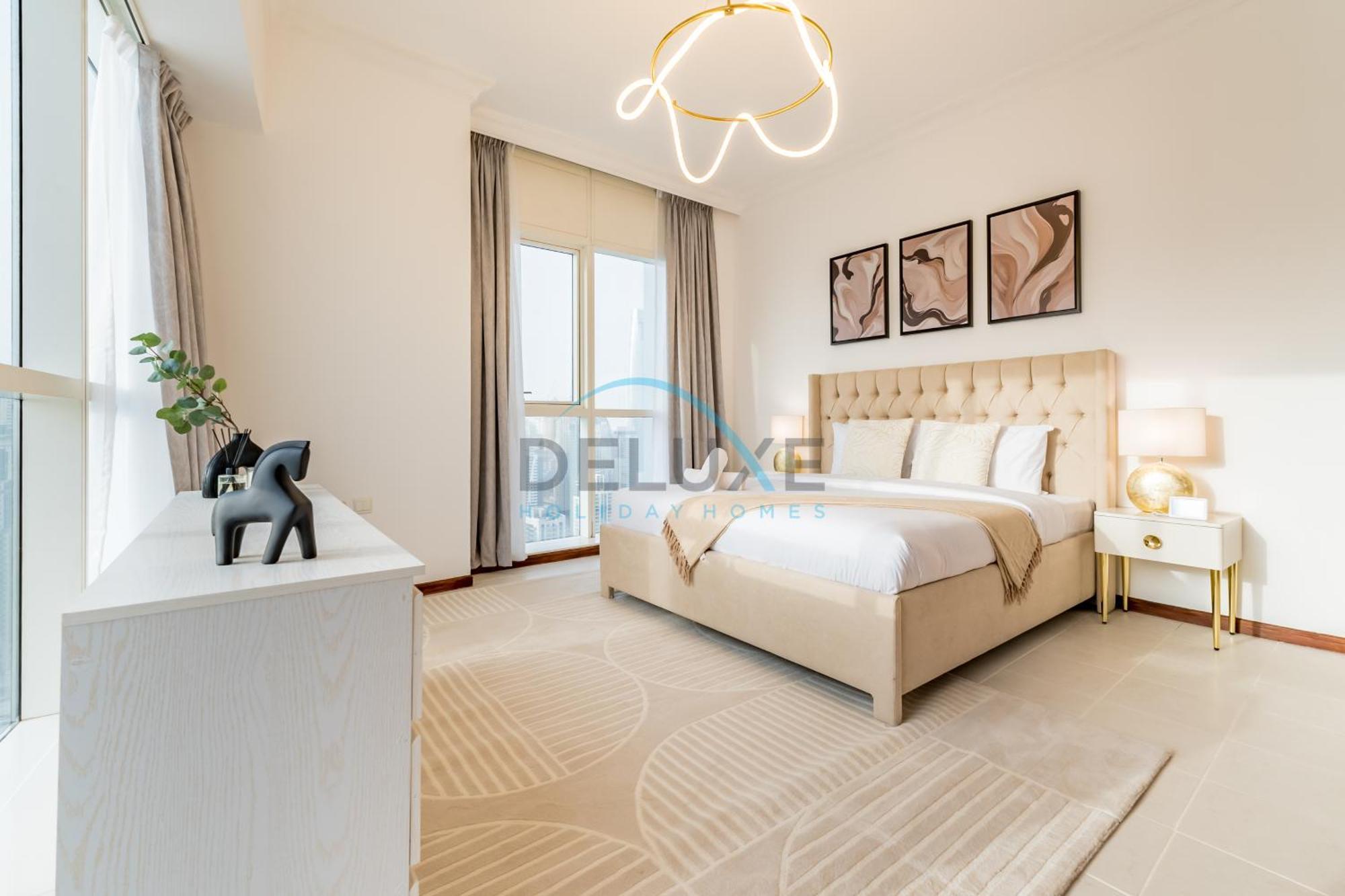 Stunning 2br With Assistant In Mag 214, Jumeirah Towers By Deluxe Homes Apartment *