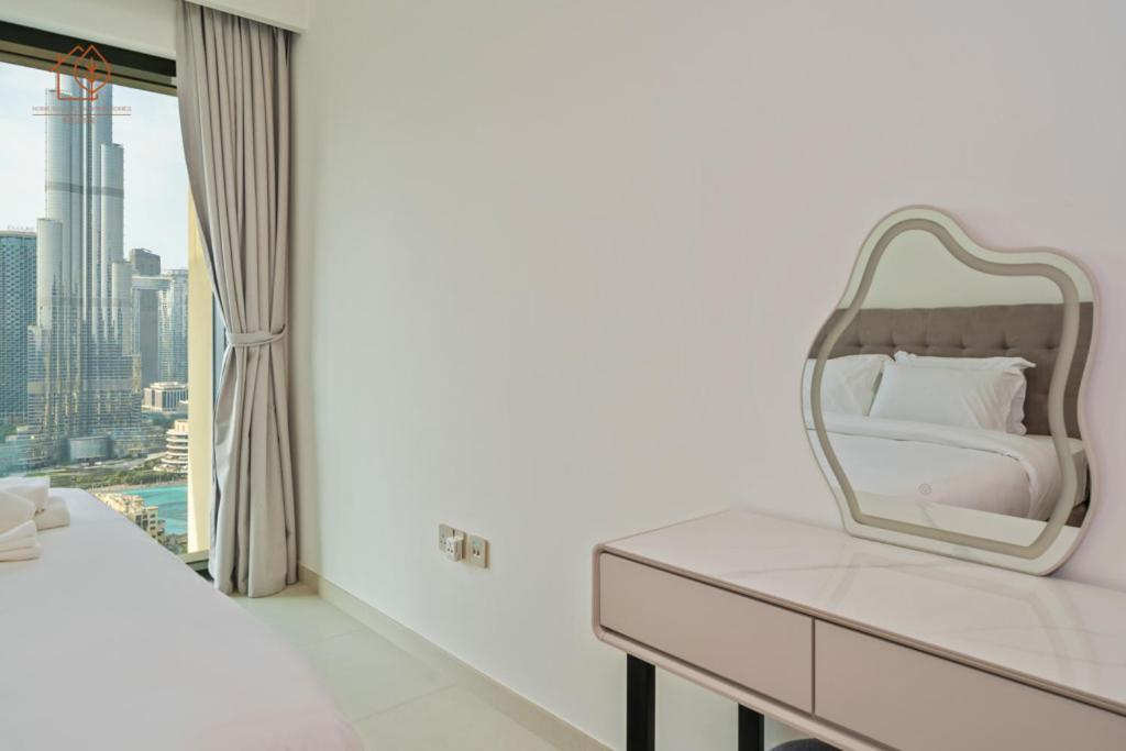 Apartment Modern With Full Burj Khalifa Views 201br-2 *