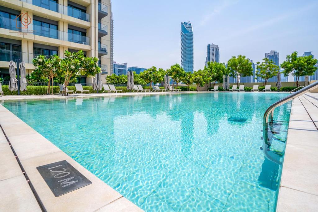 Apartment Modern With Full Burj Khalifa Views 201br-2 *