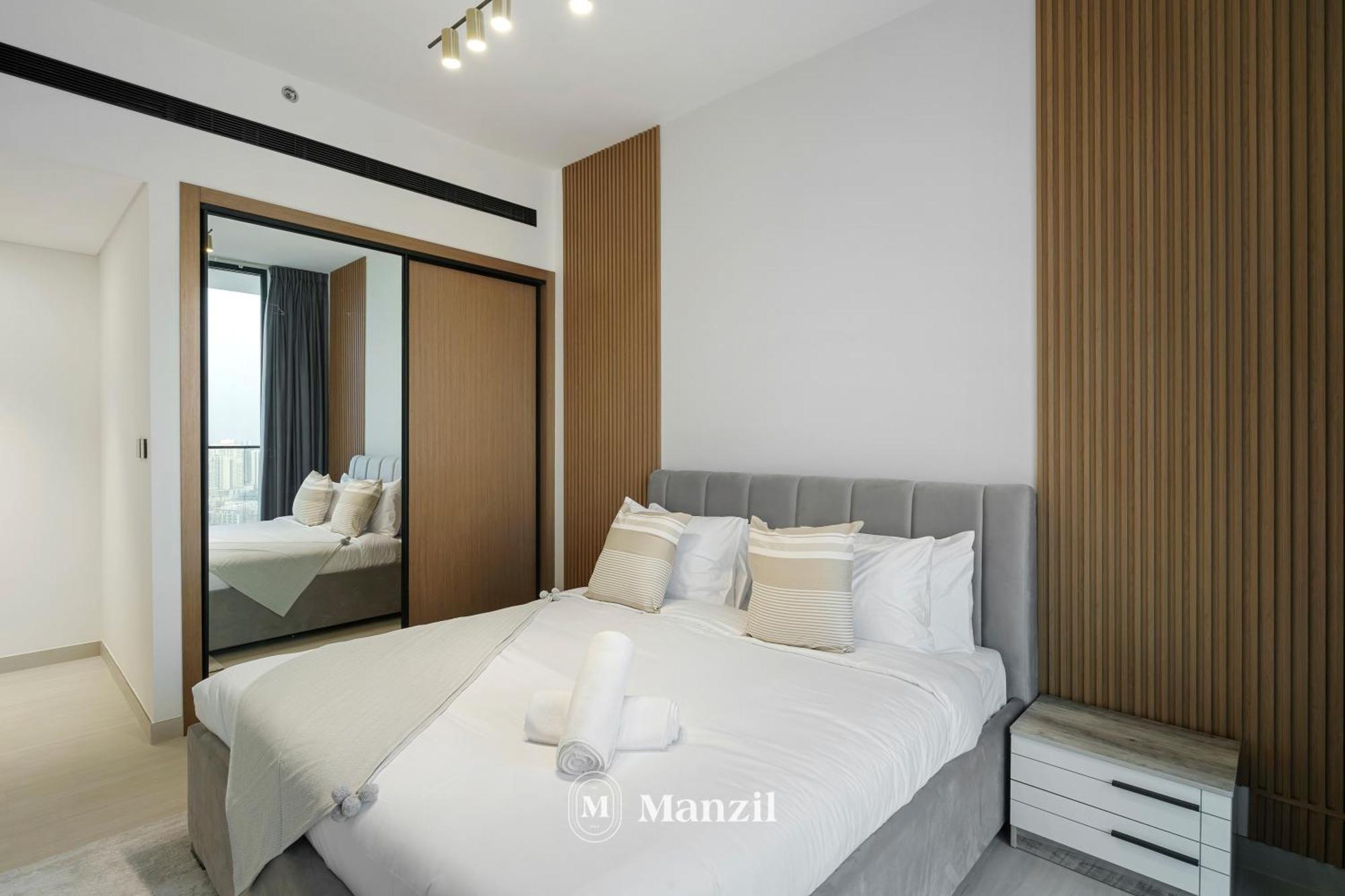 Modern 2br With Balcony In Jvc Near Sports Apartment Dubai