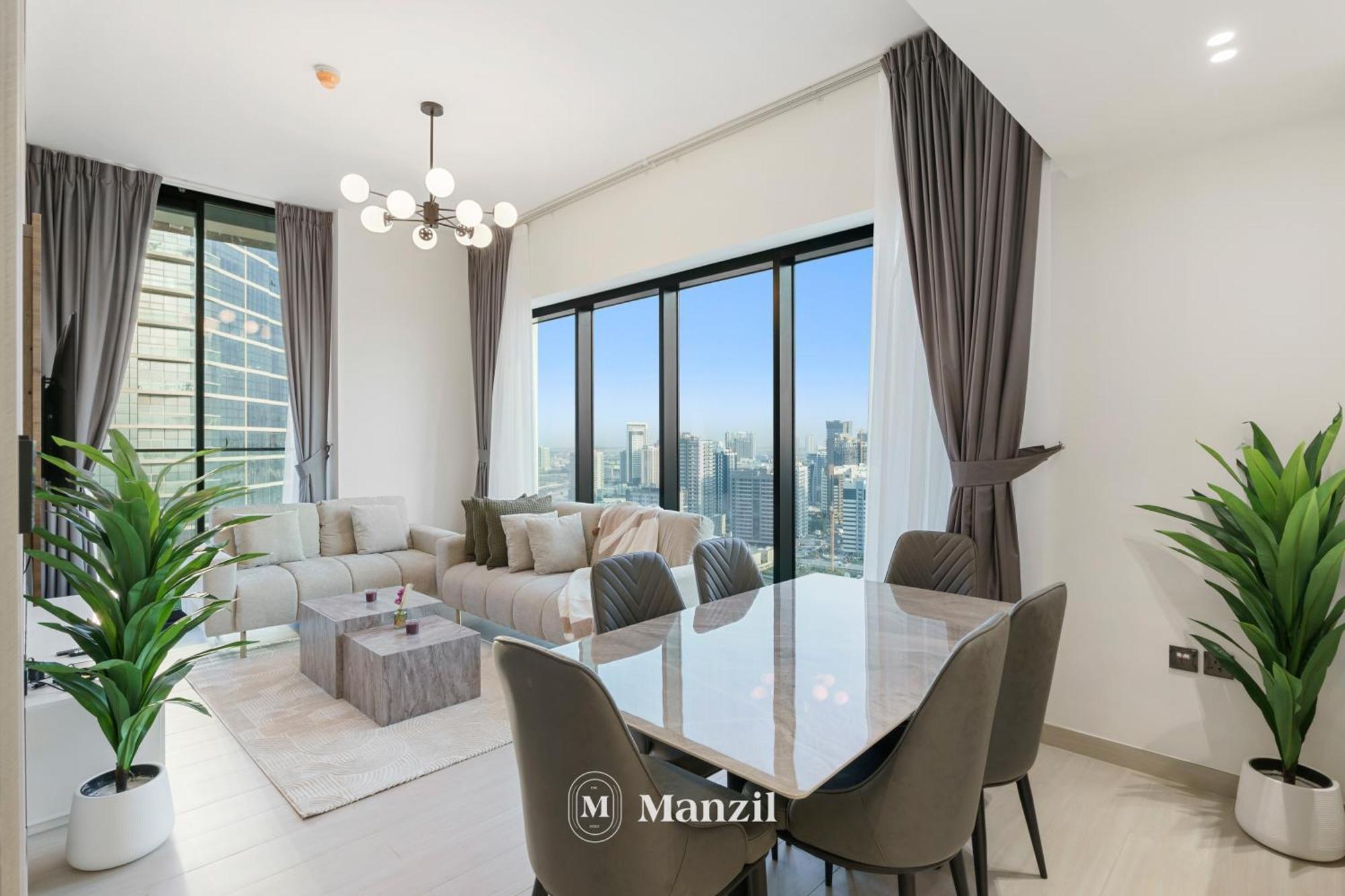 Modern 2br With Balcony In Jvc Near Sports Apartment Dubai