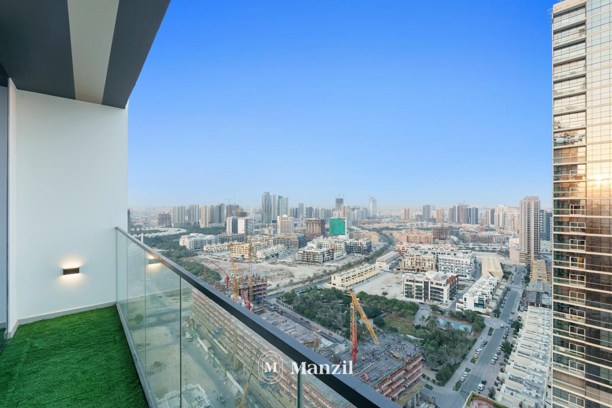 Modern 2br With Balcony In Jvc Near Sports *
