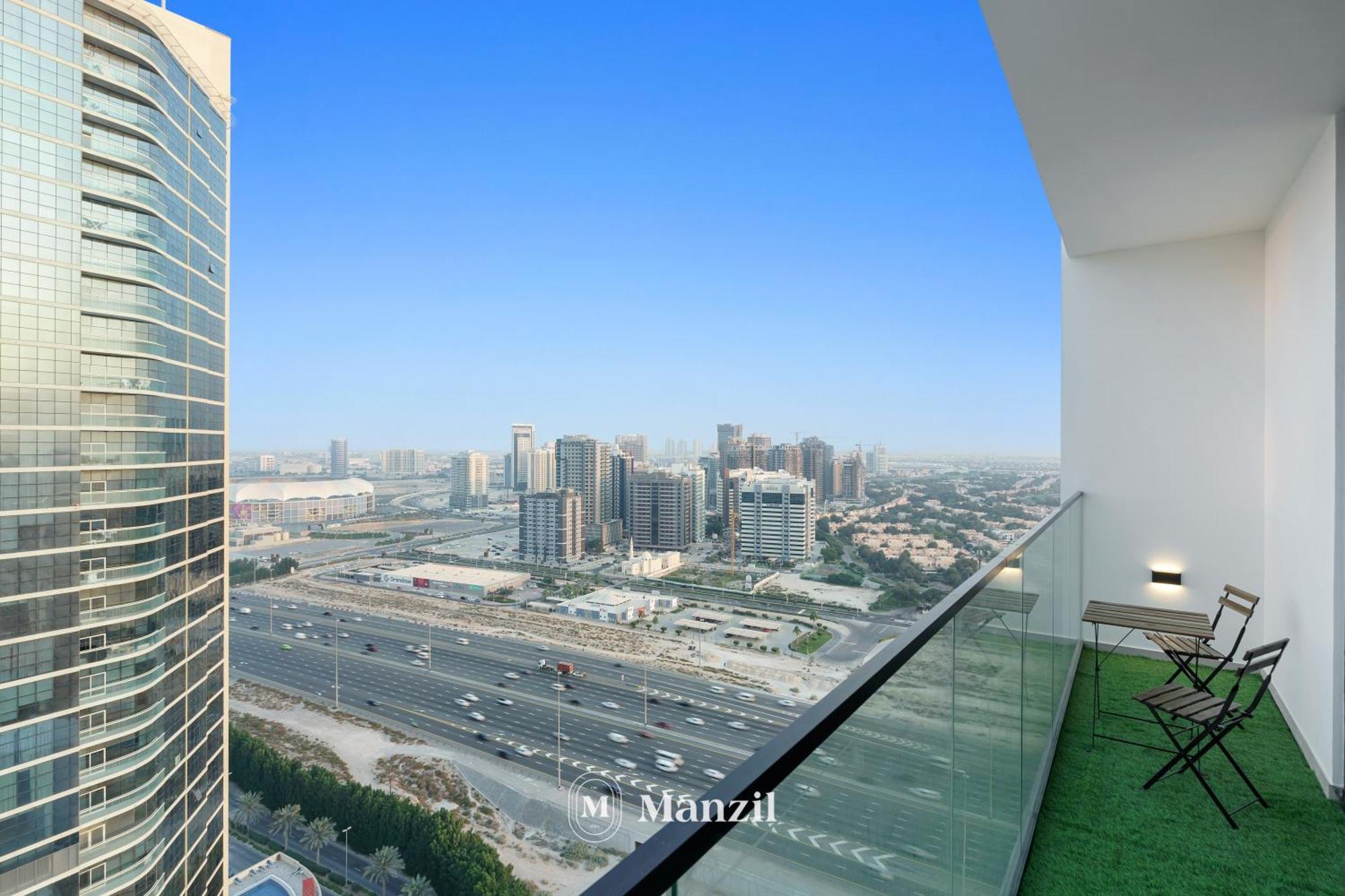 Modern 2br With Balcony In Jvc Near Sports Dubai