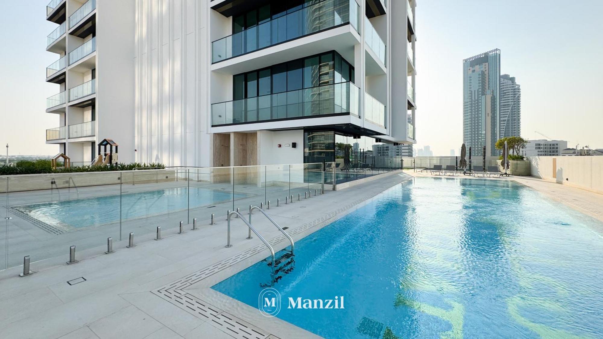 Modern 2br With Balcony In Jvc Near Sports