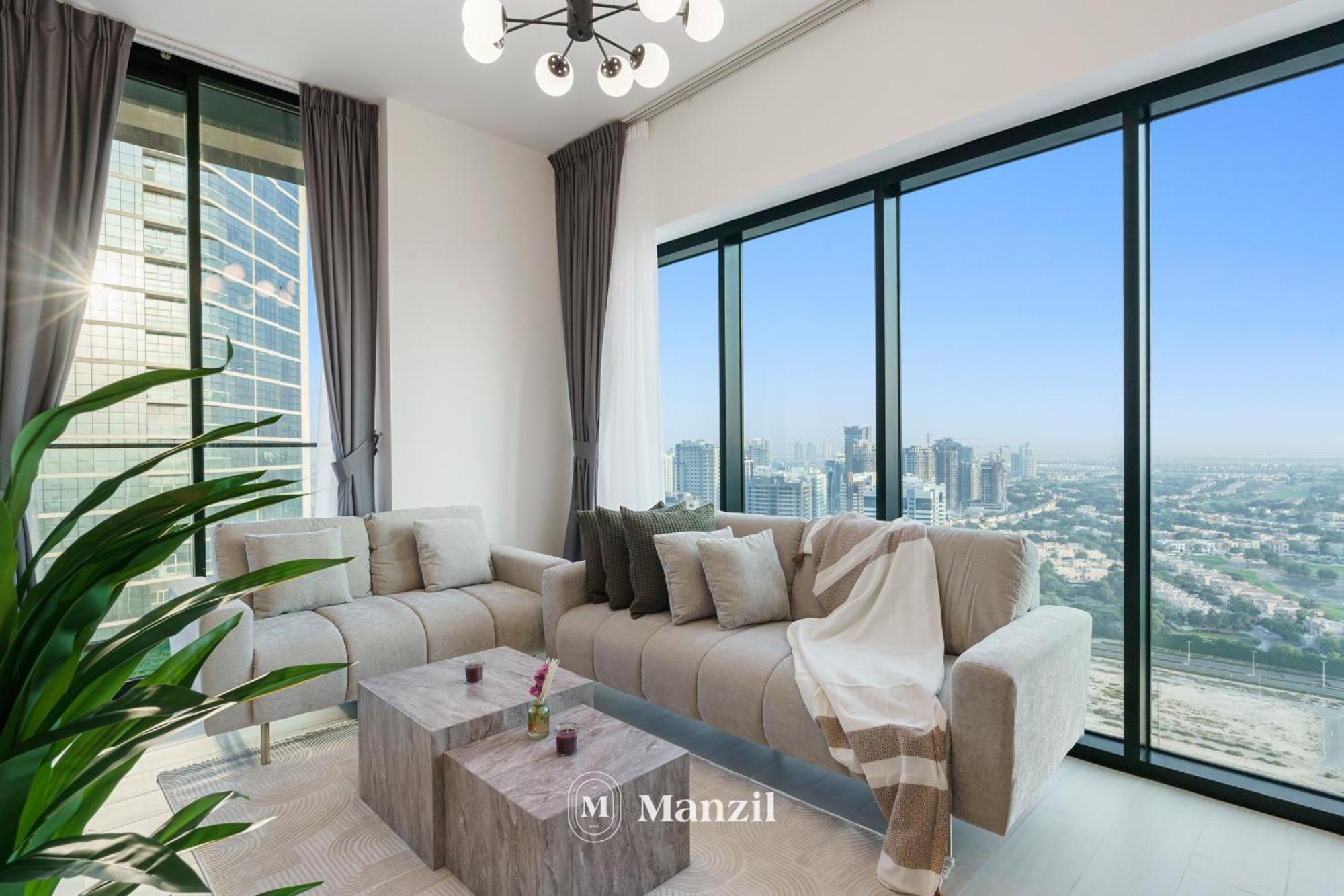 Modern 2br With Balcony In Jvc Near Sports * Dubai