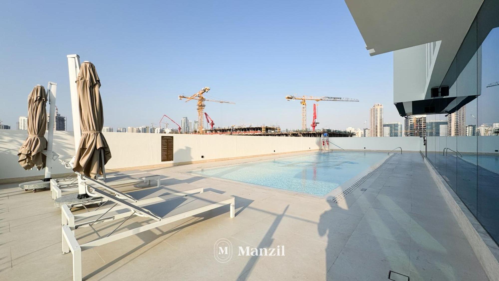 Apartment Modern 2br With Balcony In Jvc Near Sports