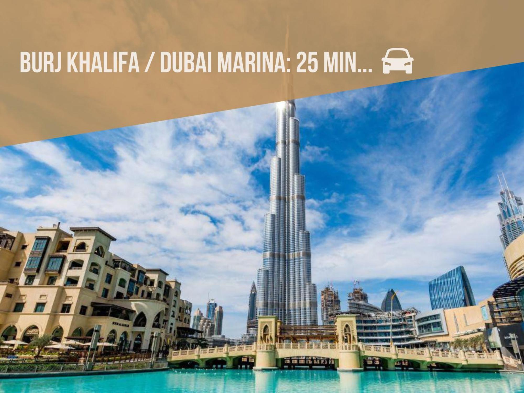 Apartment Al Furjan By In Homes - Marina 12min - Self Checkin - Metro - Parking Dubai