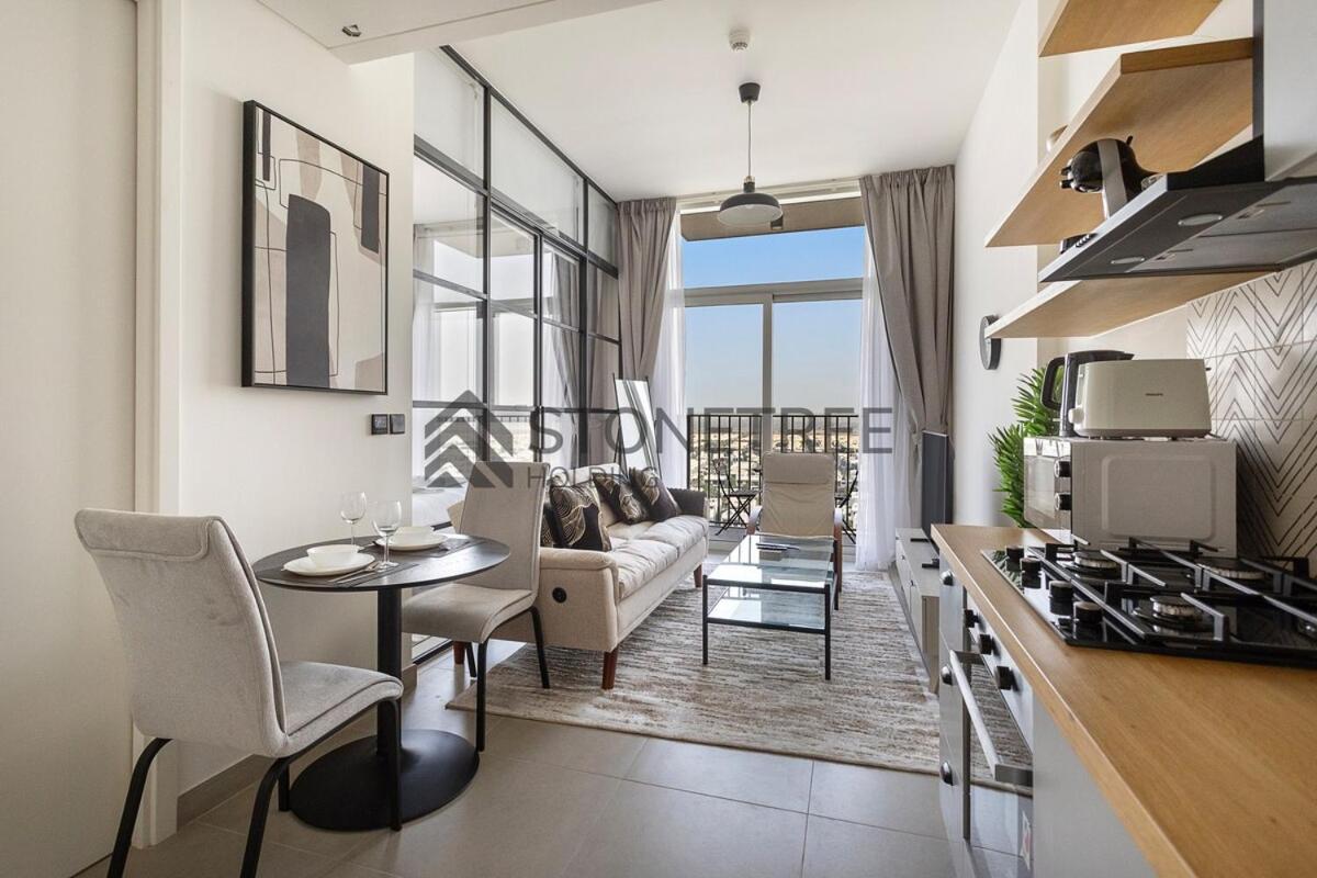 Apartment Bright 1br At Collective Tower 1 Near Hills Mall Dubai