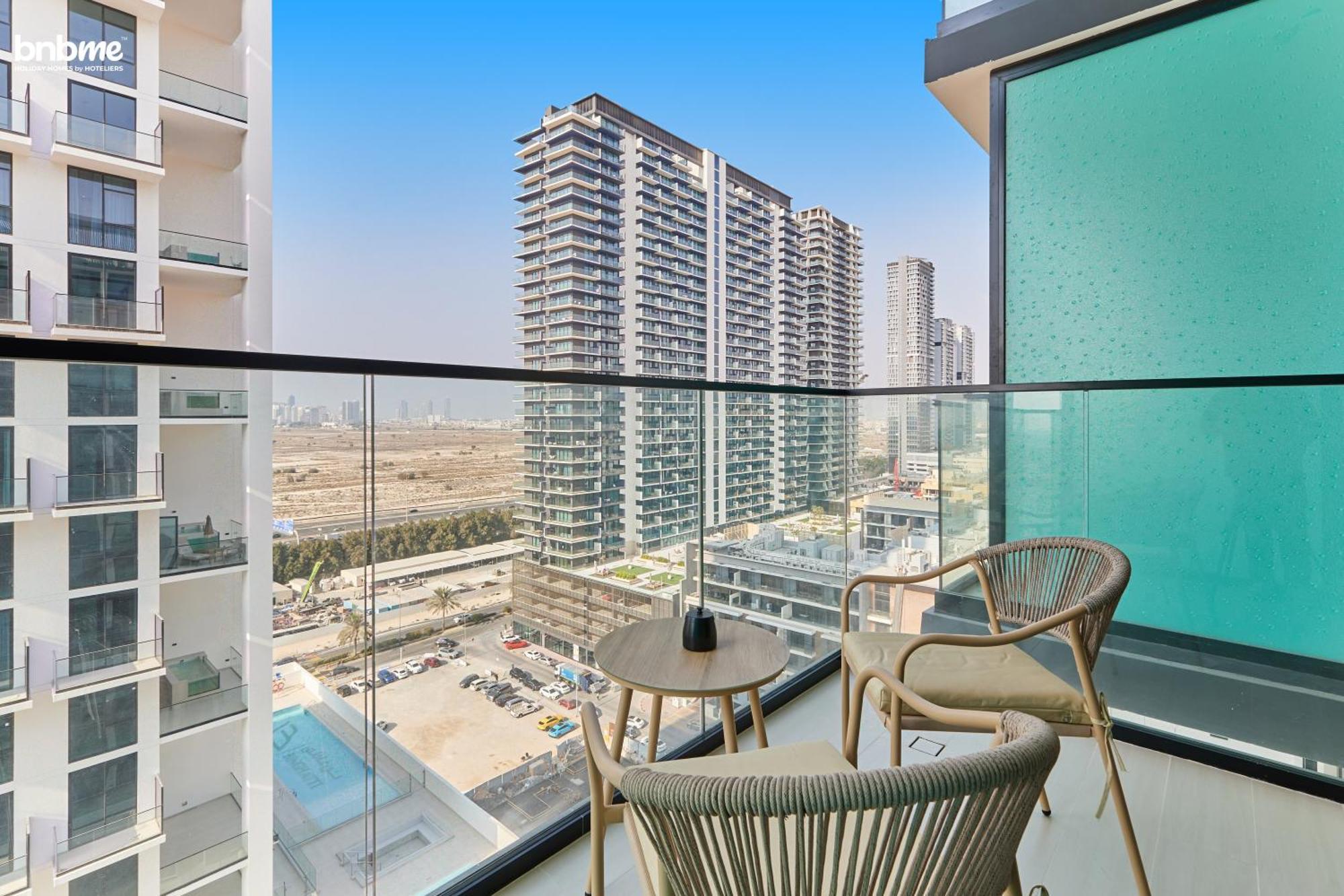 Bnbmehomes - Binghatti Lavender Apartment *