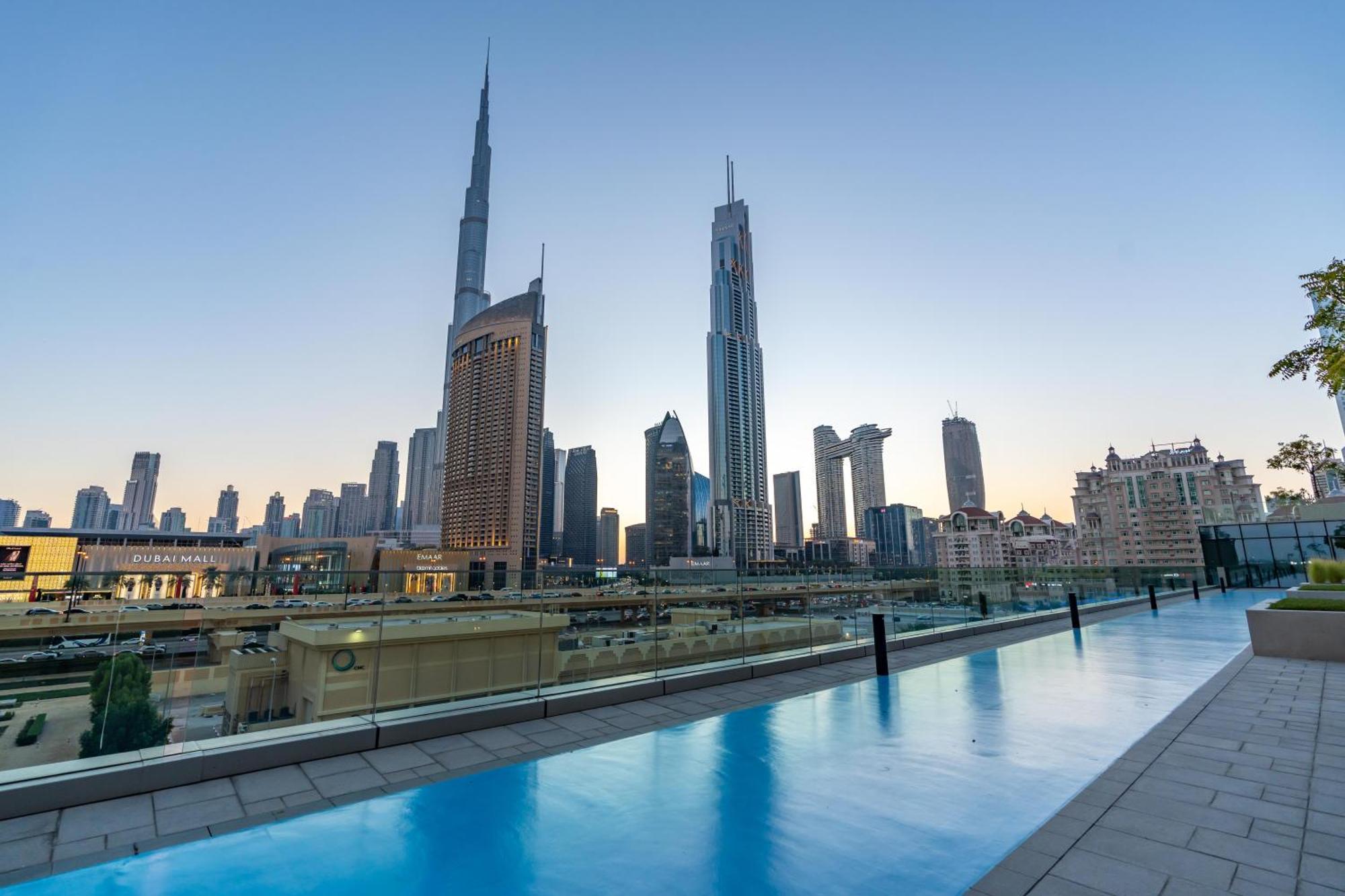 Apartment Burj Khalifa & Dancing Fountain View, 54th Floor & Mall Access
