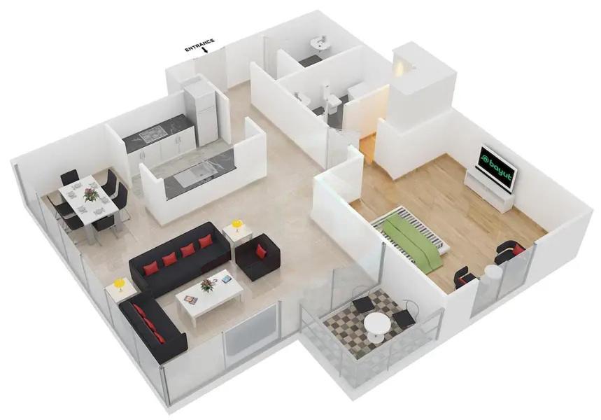 Lux The Stunning Fountain View Apartment