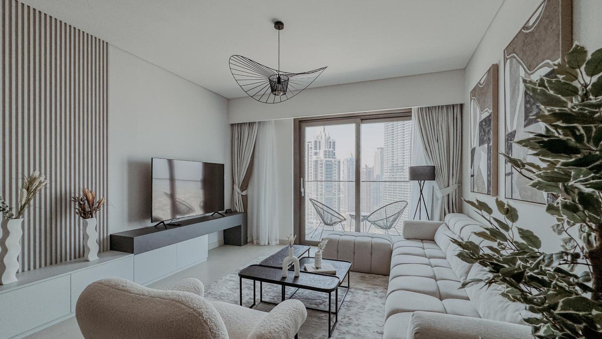 Apartment Burj Crown Luxury 2bedroom Balcony & View