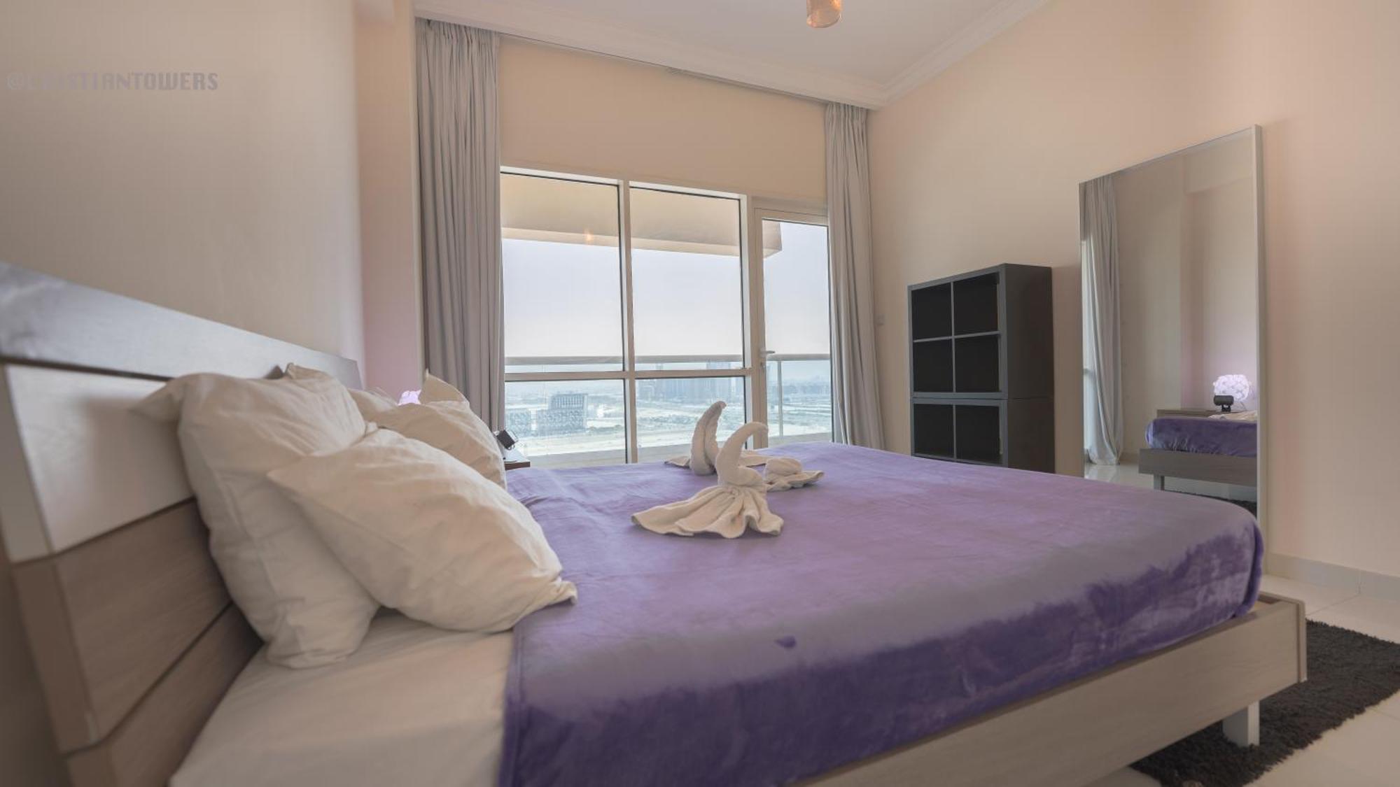 April Offer Huge 1bkh 4people & High Floor Apartment *