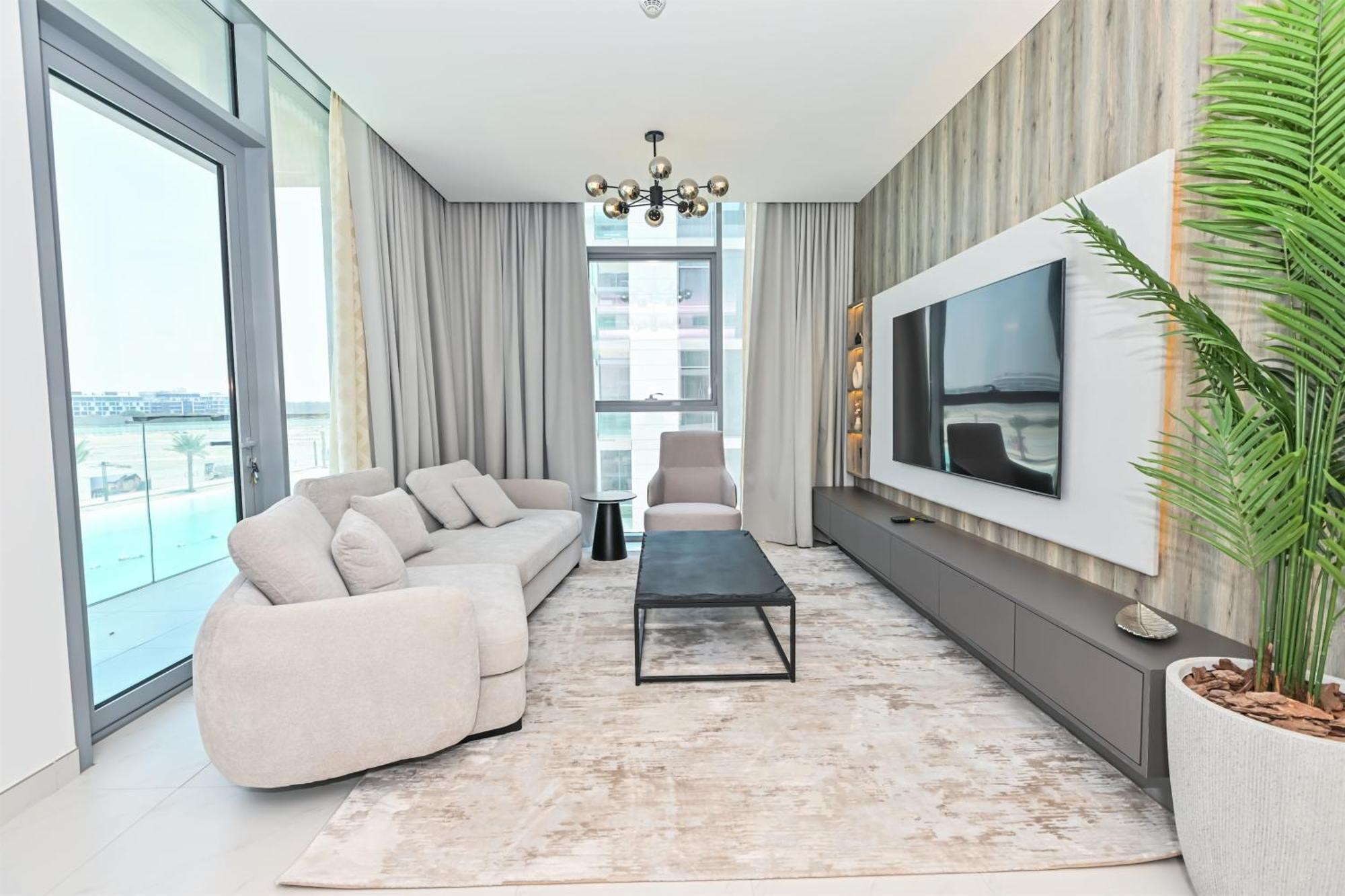 1br By Crystal Lagoon In District One Meydan *