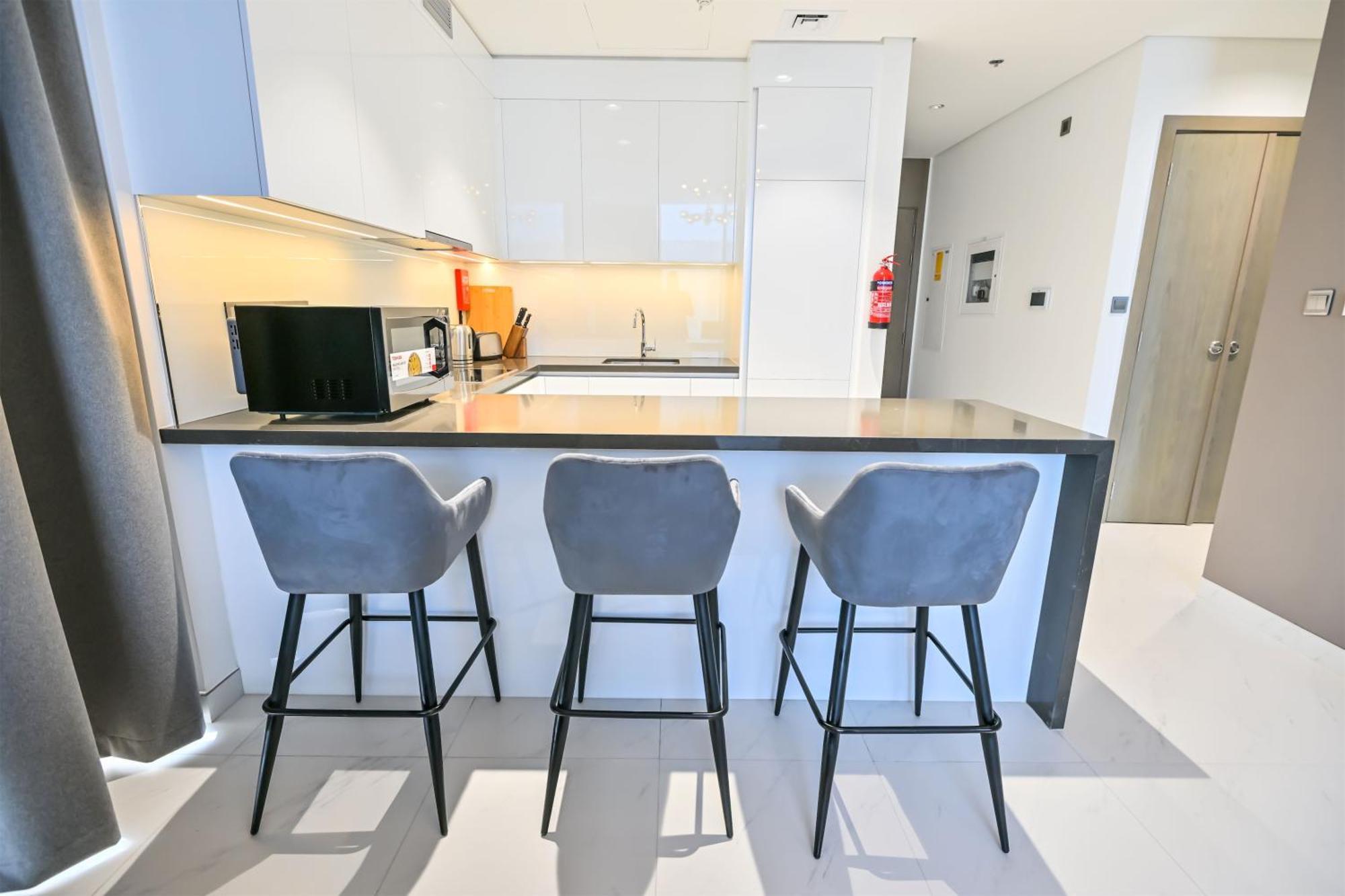 Apartment Spacious 1br Burj Khalifa Views In District One Meydan