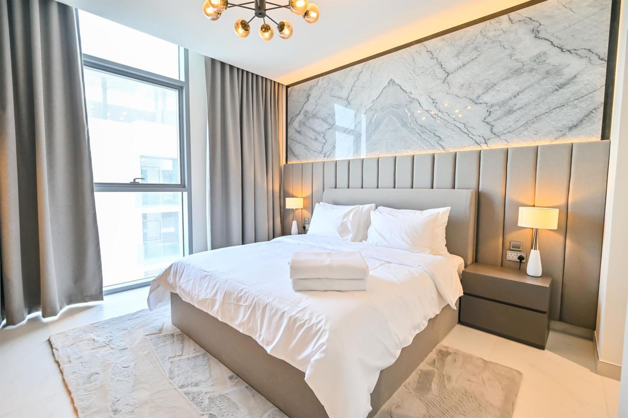 1br W Exclusive Lagoon Access In District One Meydan Apartment Dubai