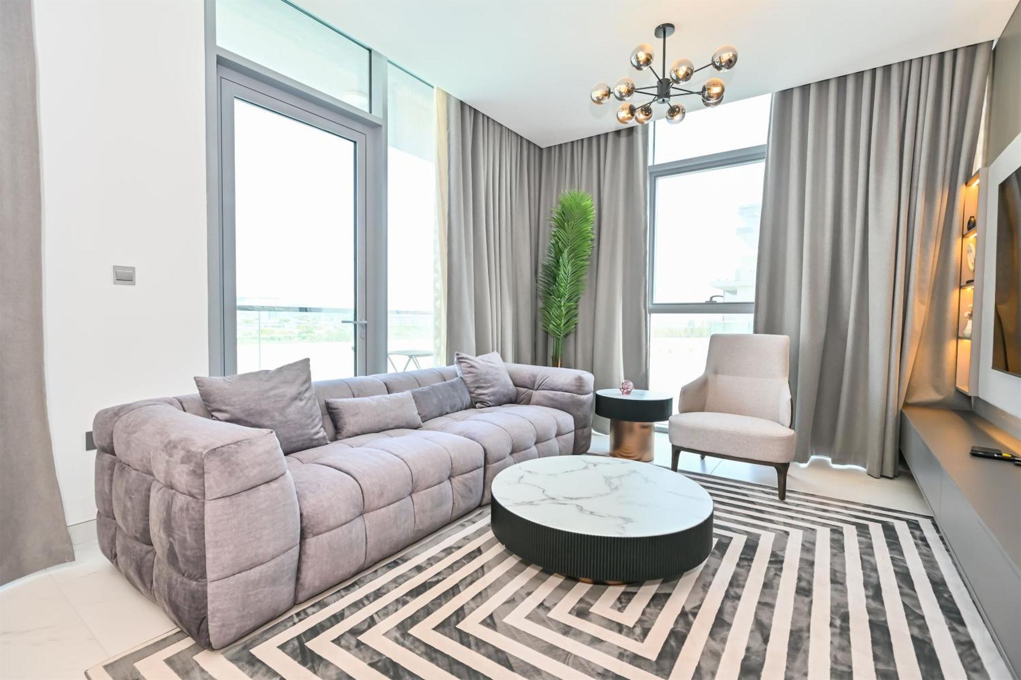 1br W Exclusive Lagoon Access In District One Meydan *