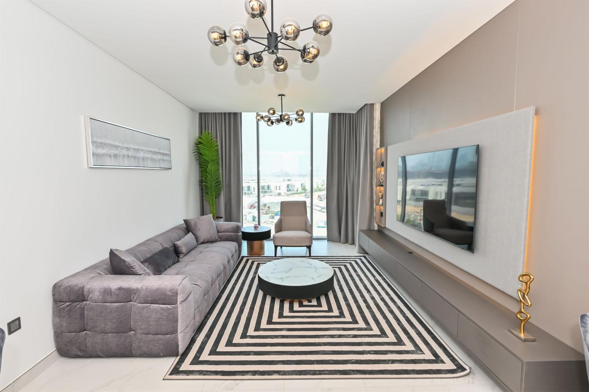 Apartment Spacious 1br With Burj Khalifa View In District One Meydan