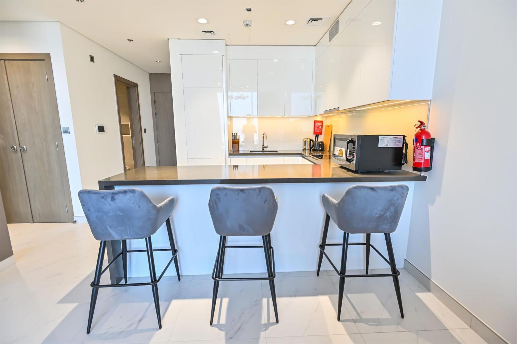 Spacious 1br With Burj Khalifa View In District One Meydan Dubai