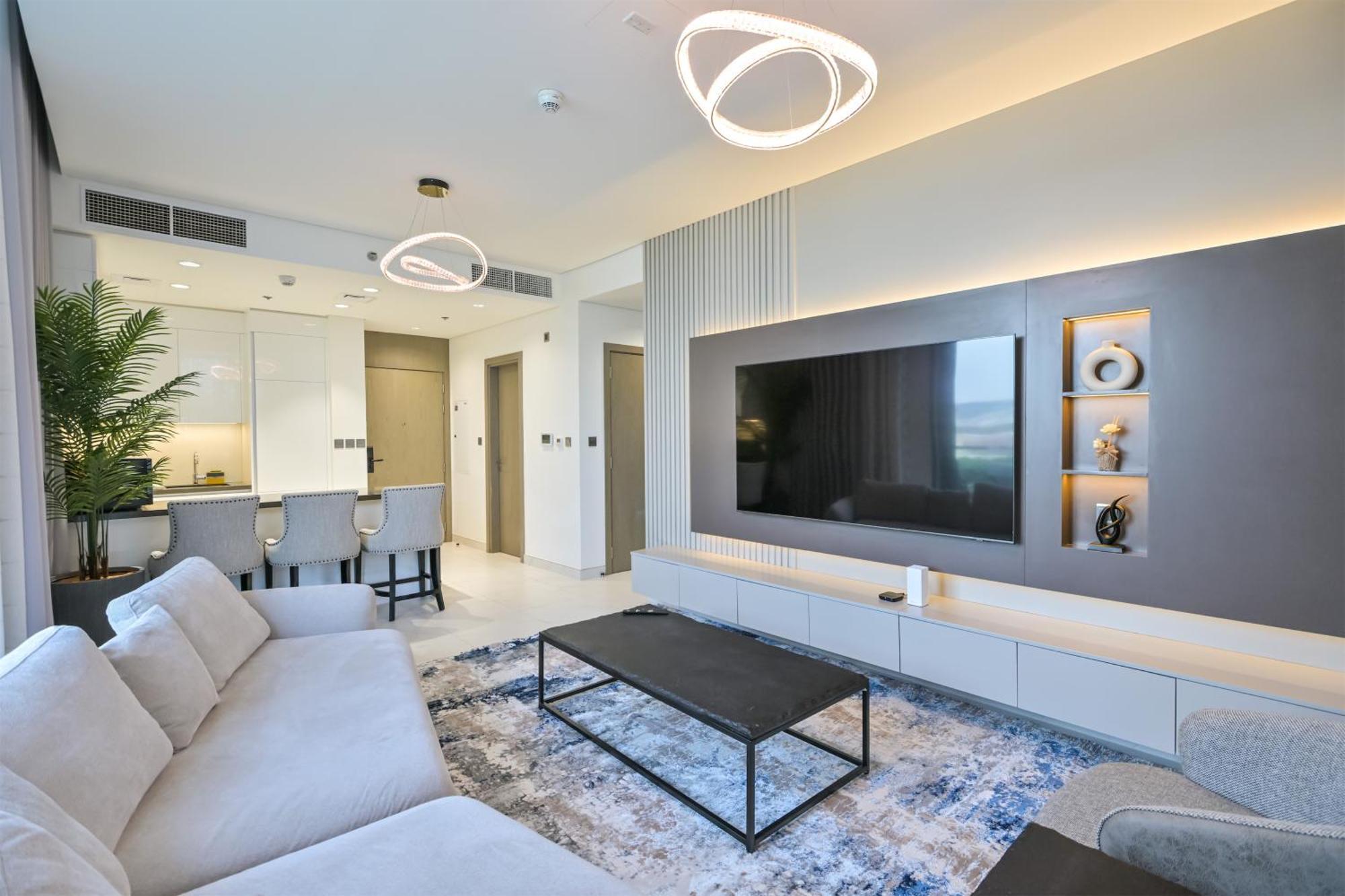 Direct Access To Crystal Lagoon 1br Unit In District One Meydan