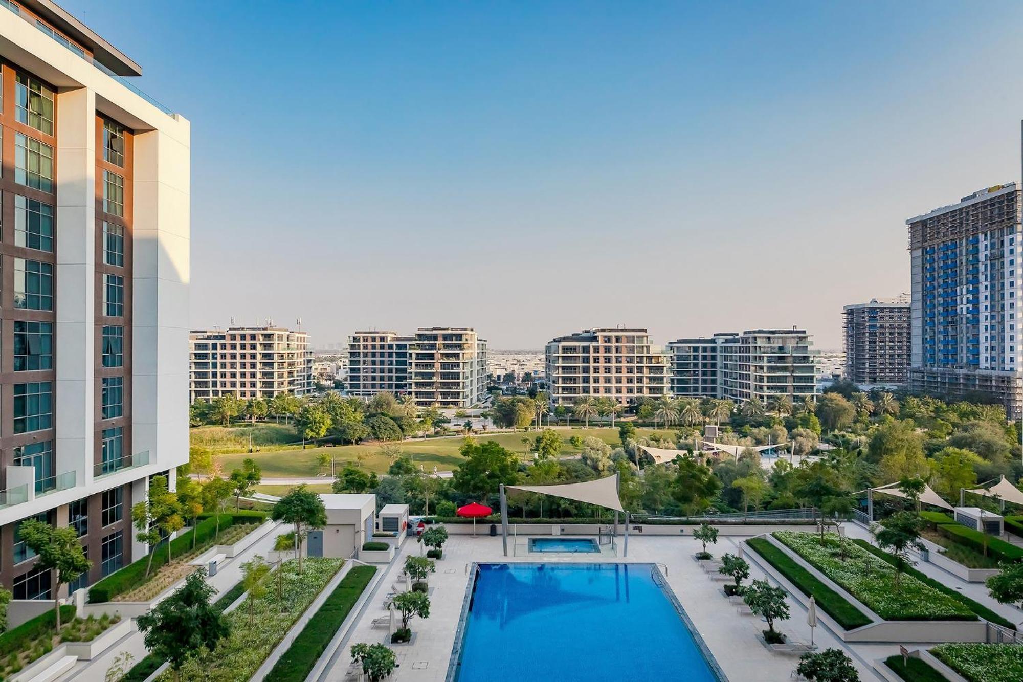 Family Apartments In Dubai Hills Near The Park