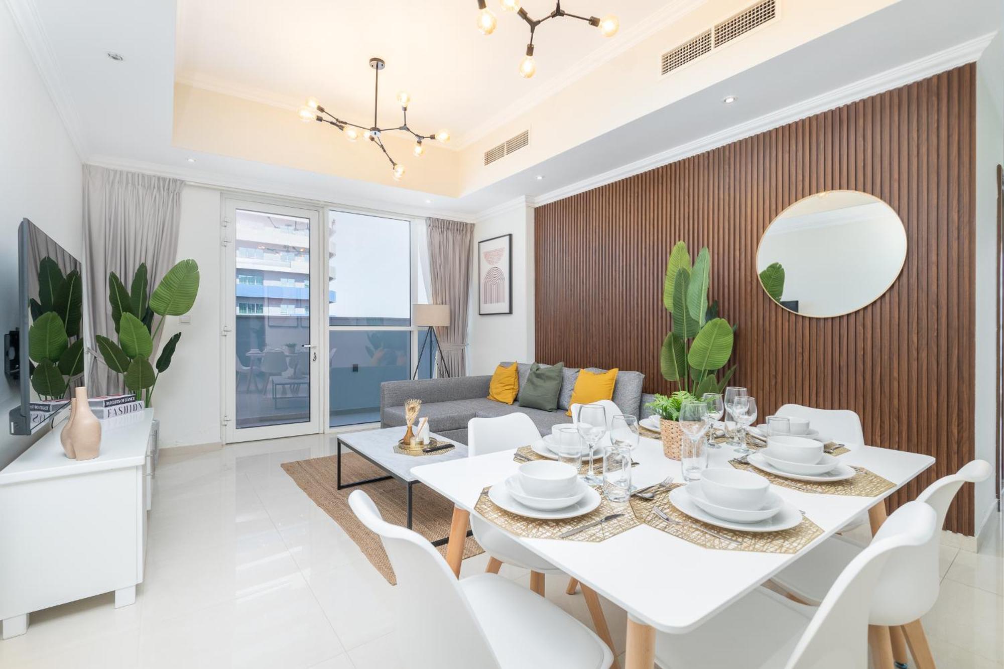 Heaven Crest Downtown - 3 Bedroom 2 Minute Walk To Mall And Burj Khalifa * Dubai