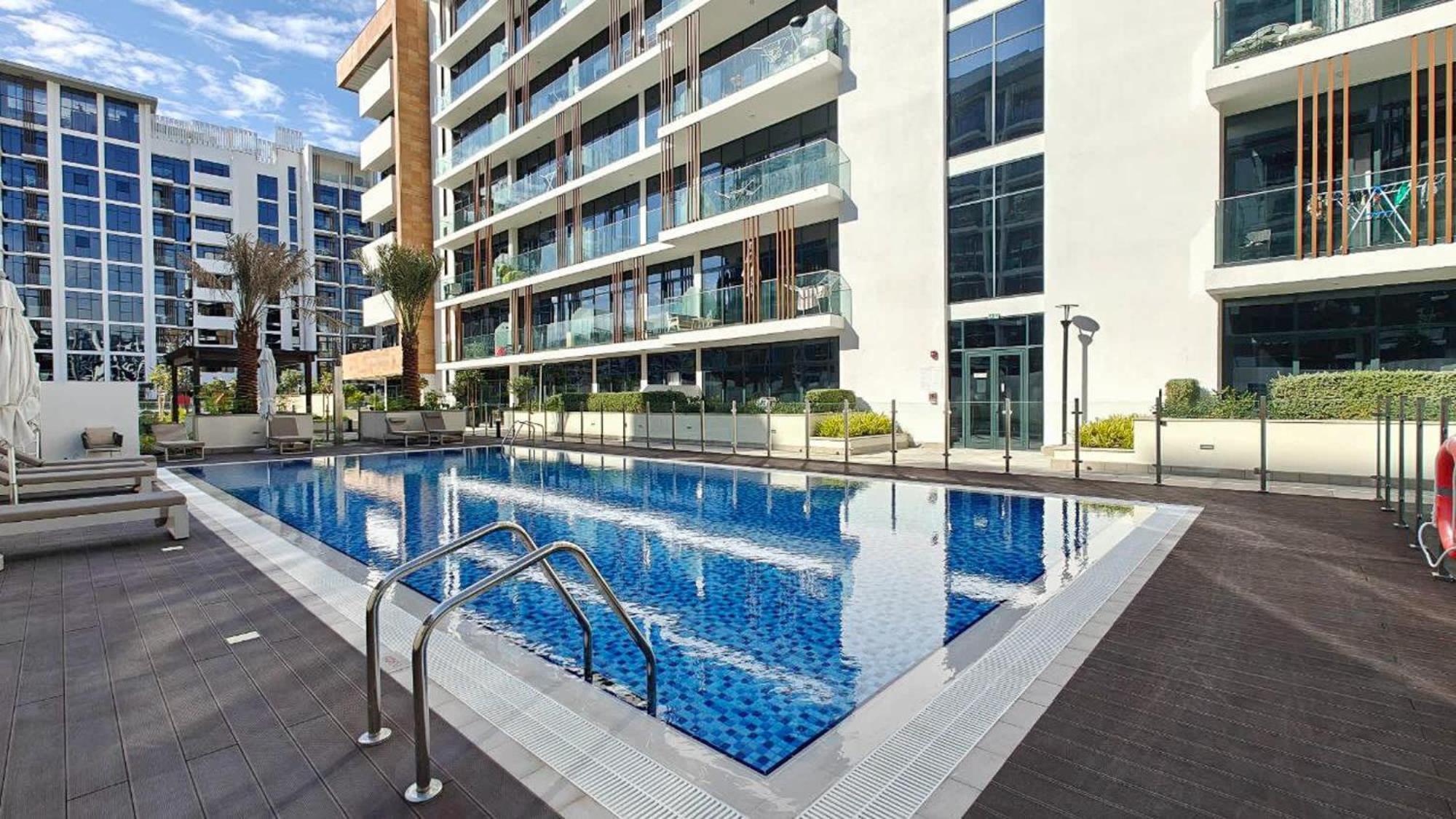 1 Bedroom And A Marvelous Flat In Azizi Riviera 26 Apartment *