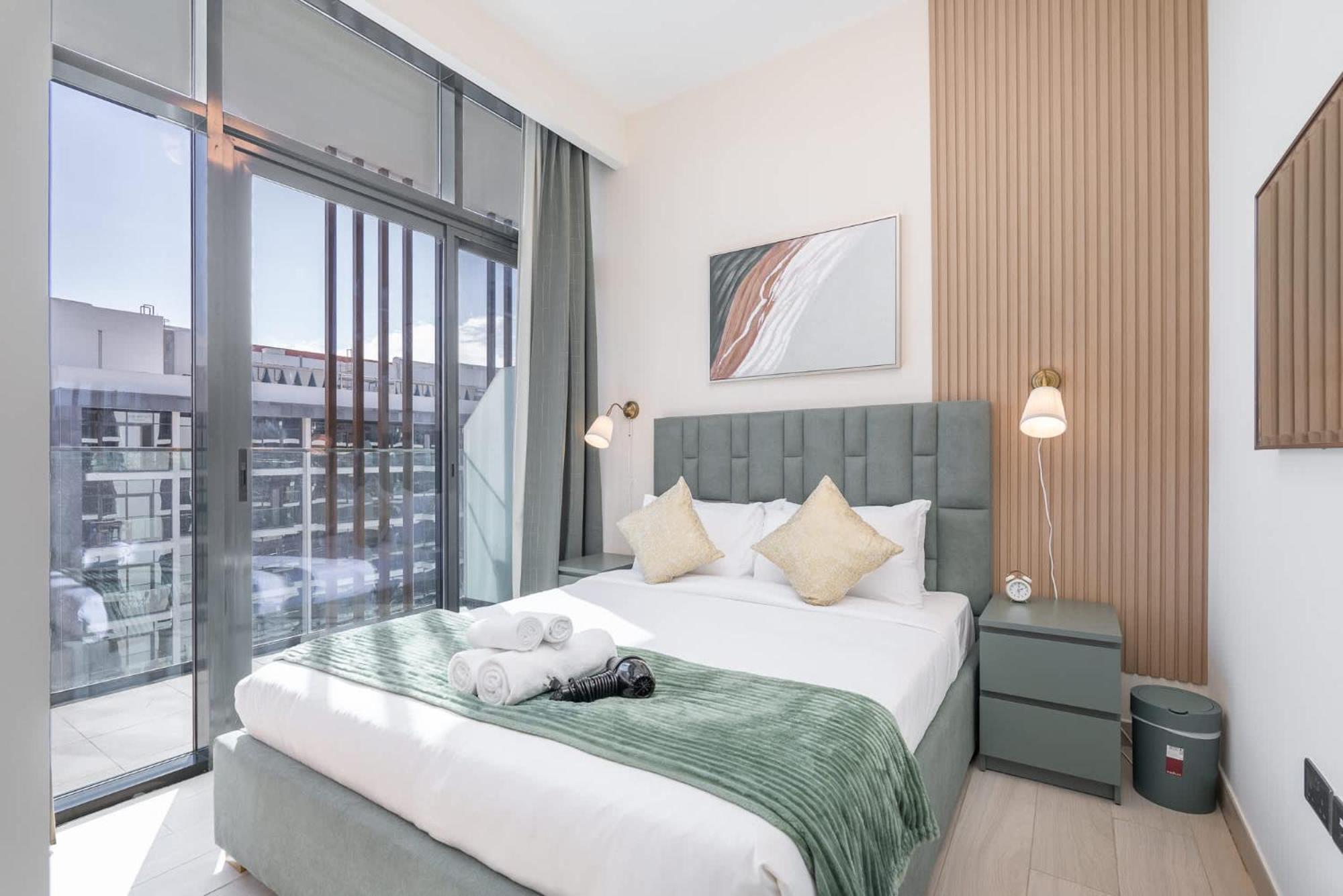 Apartment 1 Bedroom And A Marvelous Flat In Azizi Riviera 26 *