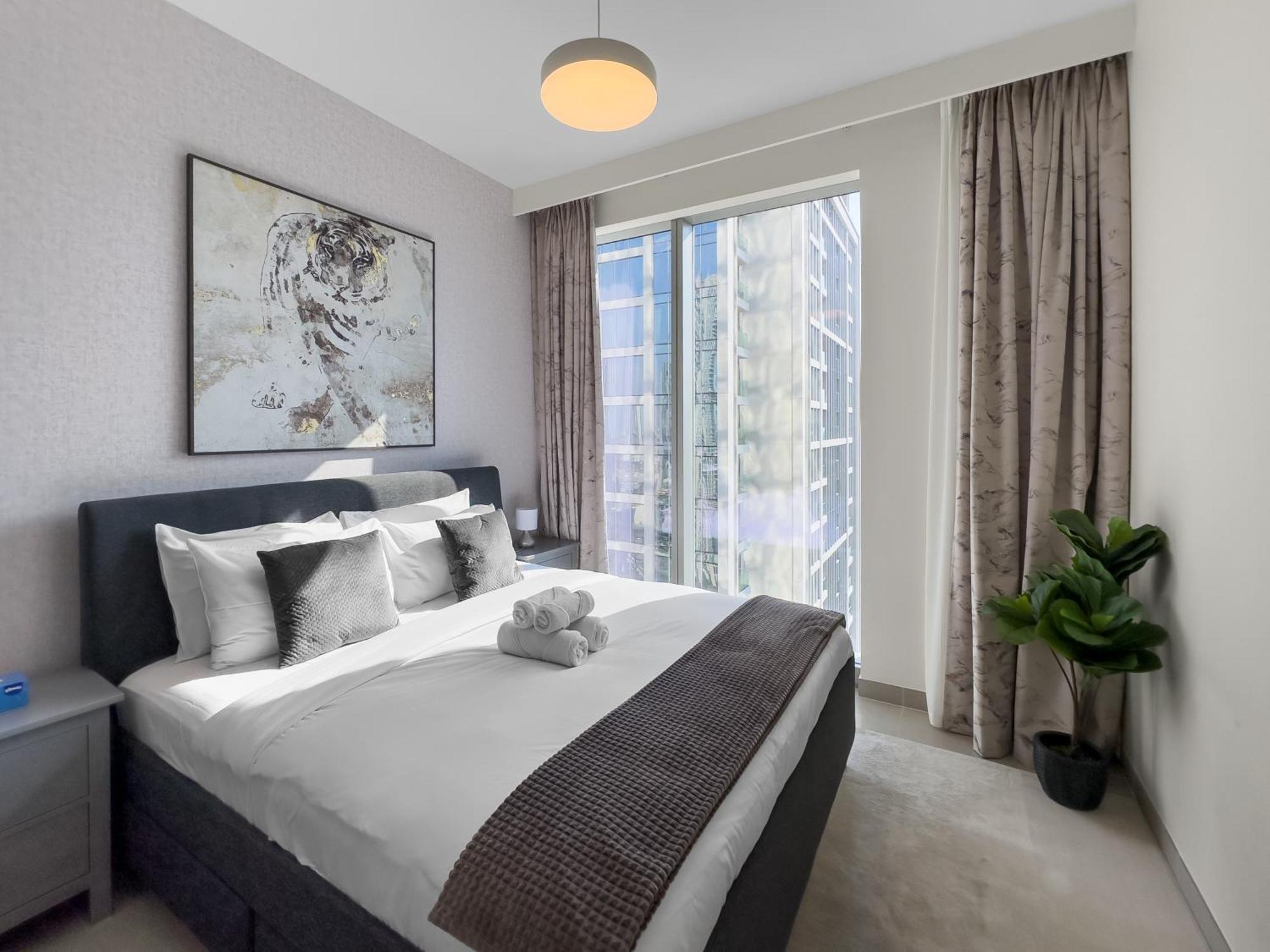 Apartment Incredible View - Fountain Show - 4br - Ps5 And Games Dubai