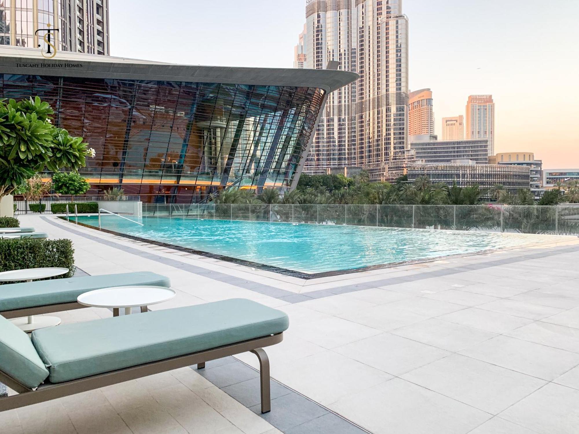 Apartment Dream With Fountain & Burj Khalifa View Dubai