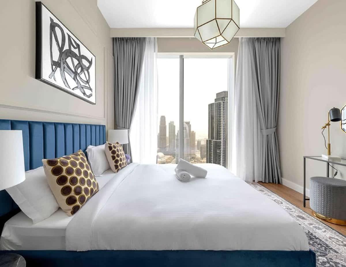 Apartment Luxurious 4br, Burj Khalifa & Full Fountain View, Downtown Dubai
