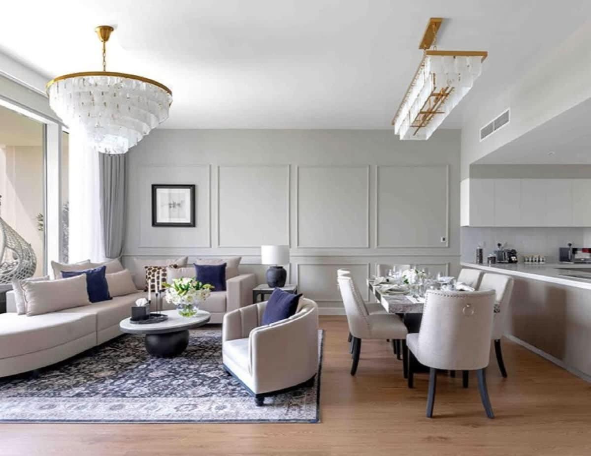 Luxurious 4br, Burj Khalifa & Full Fountain View, Downtown Dubai