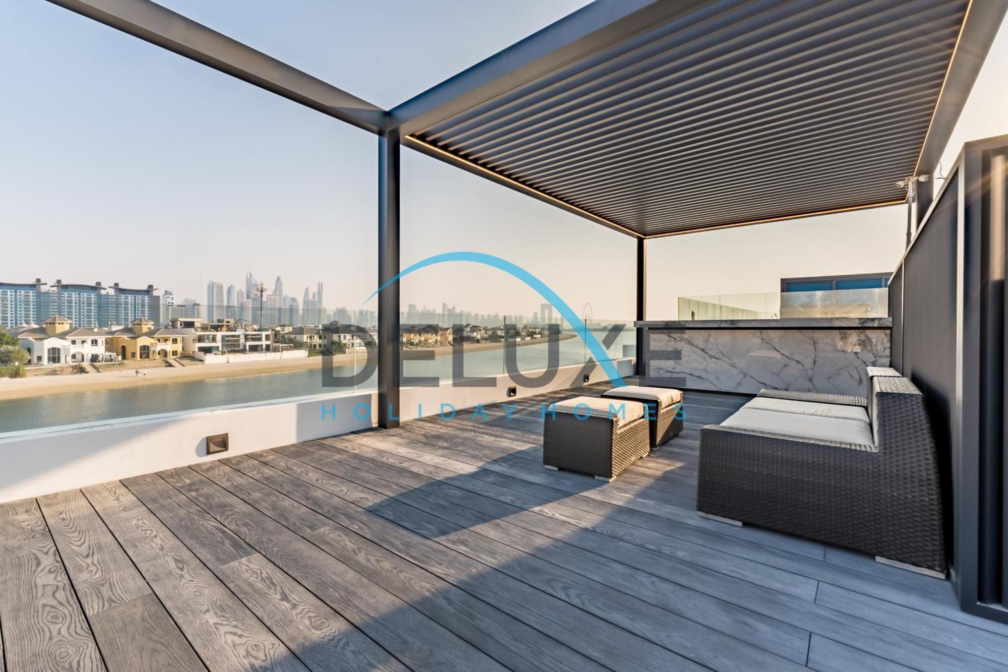 Elegant 6br Beachfront With Rooftop And Own Pool By Deluxe Homes * Dubai