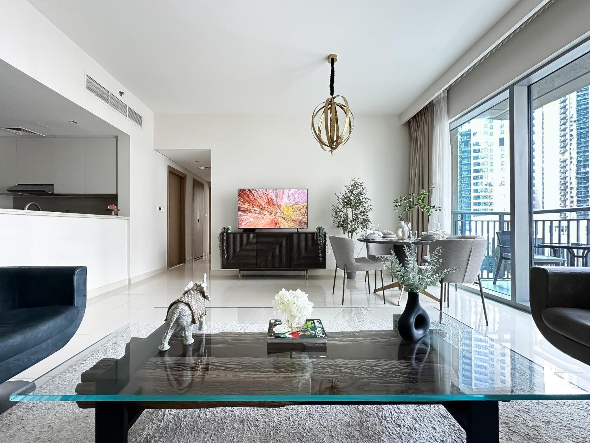 Apartment Trophy Lux 2br Creek Harbour With Iconic Burj Khalifa Views Dubai