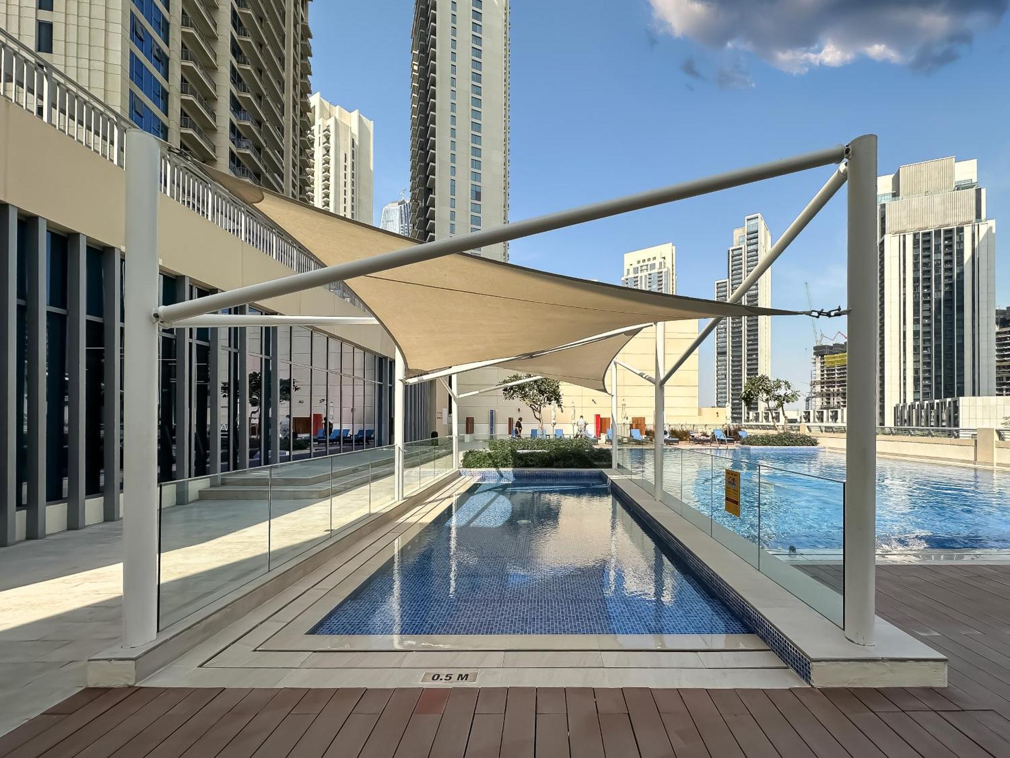 Trophy Lux 2br Creek Harbour With Iconic Burj Khalifa Views Apartment Dubai