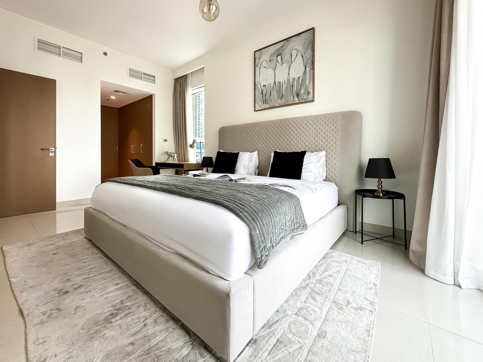 Trophy Lux 2br Creek Harbour With Iconic Burj Khalifa Views Dubai