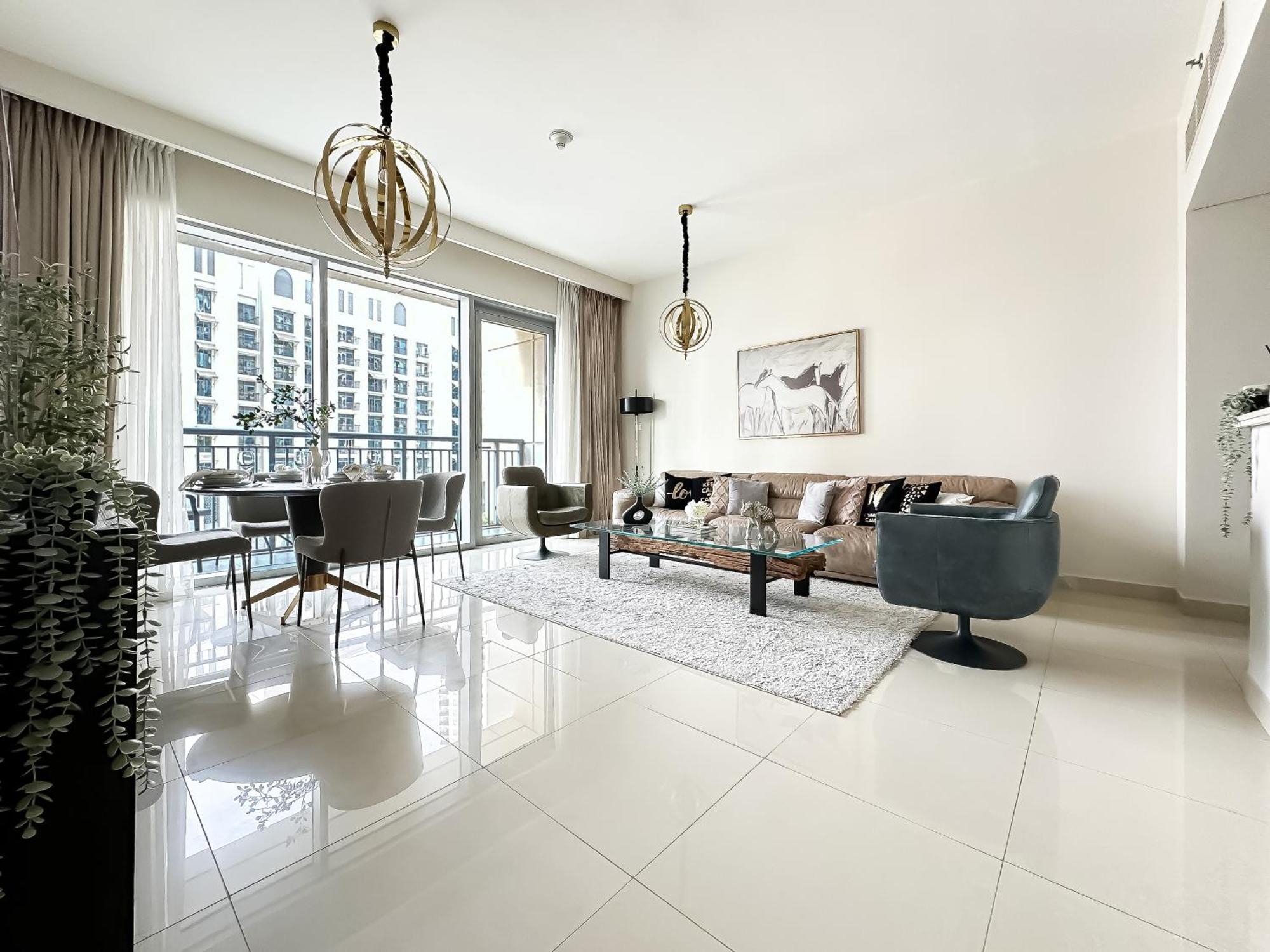 Trophy Lux 2br Creek Harbour With Iconic Burj Khalifa Views