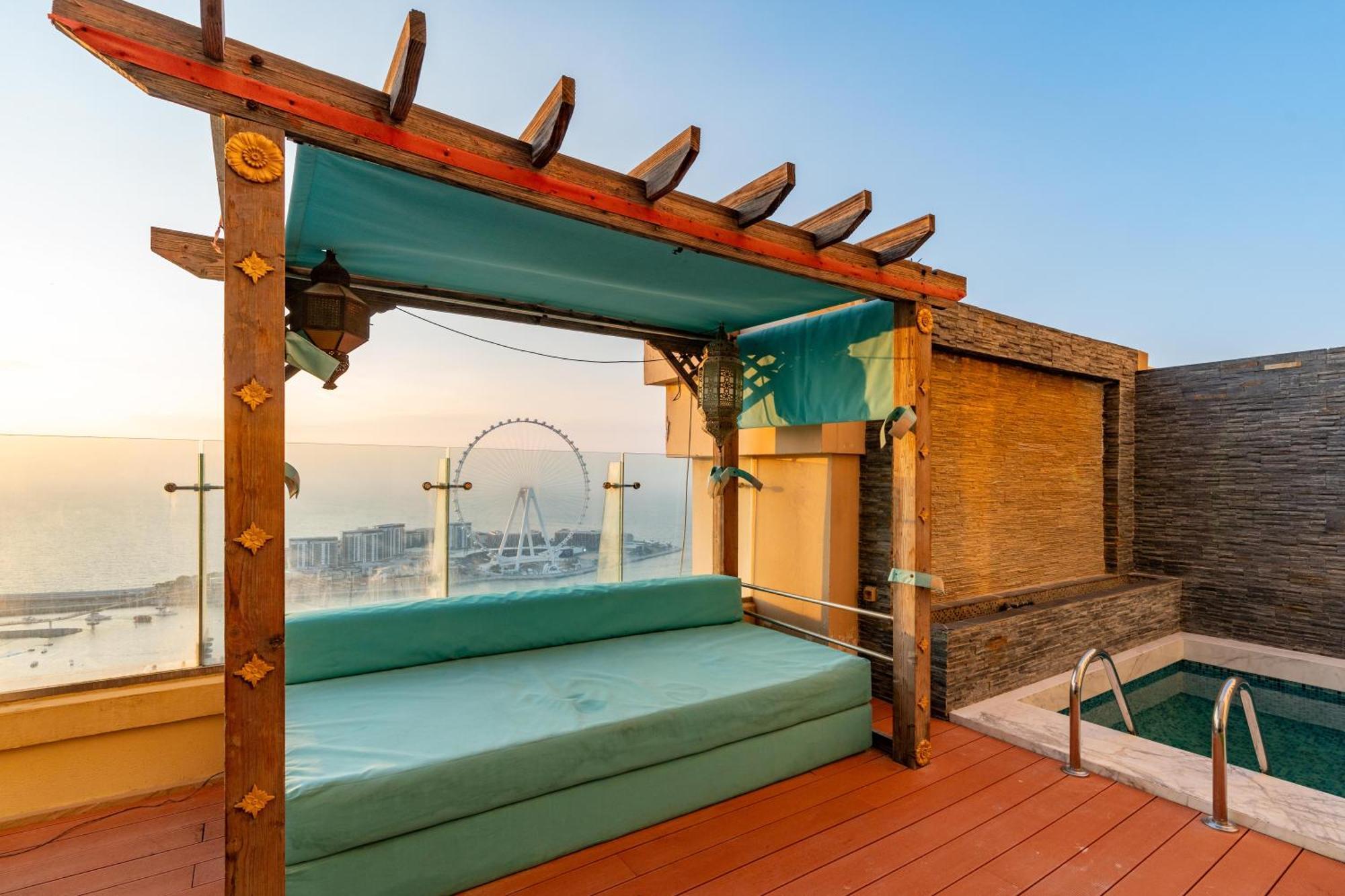 Jbr Penthouse Private Pool Ocean View Apartment *