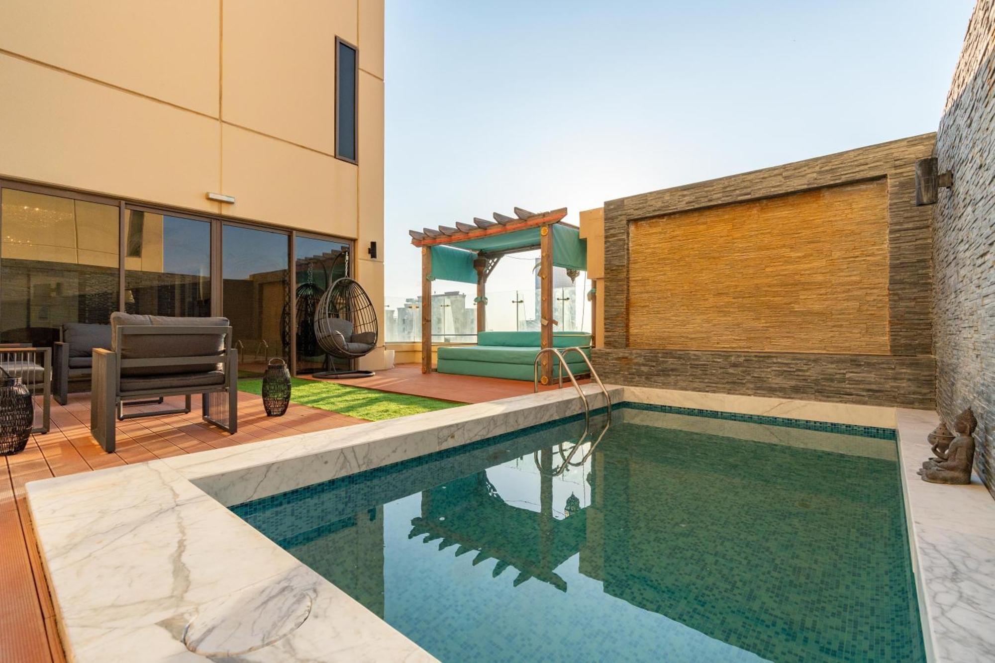 Jbr Penthouse Private Pool Ocean View *
