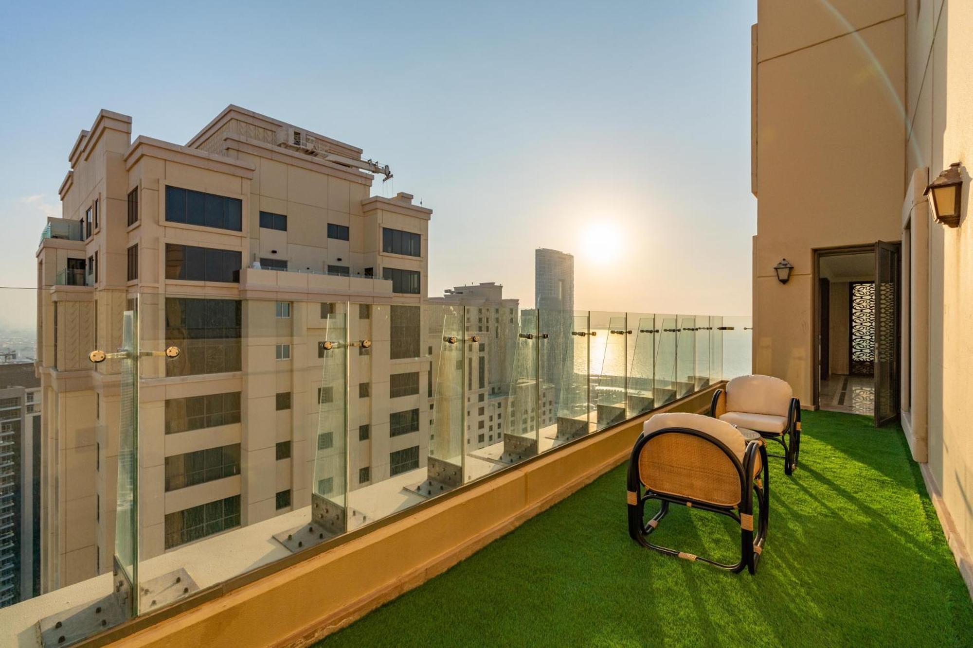 Jbr Penthouse Private Pool Ocean View Apartment Dubai