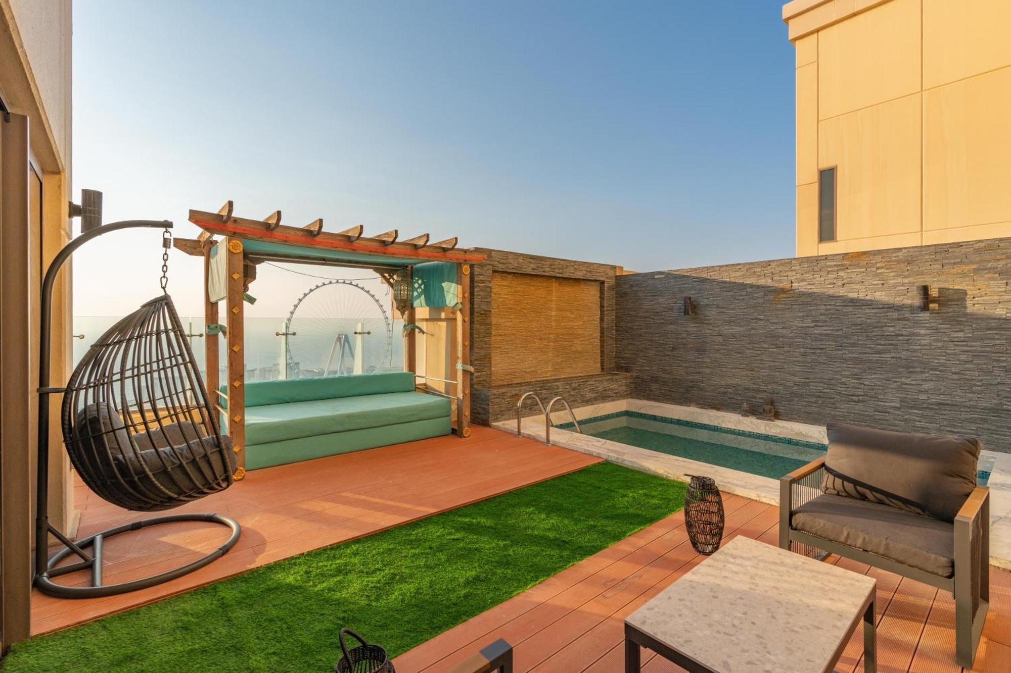 Jbr Penthouse Private Pool Ocean View Dubai