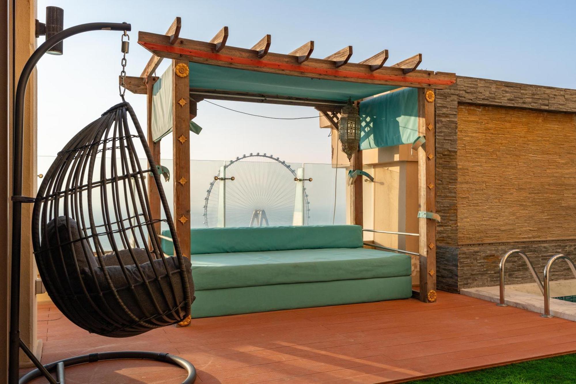 Jbr Penthouse Private Pool Ocean View