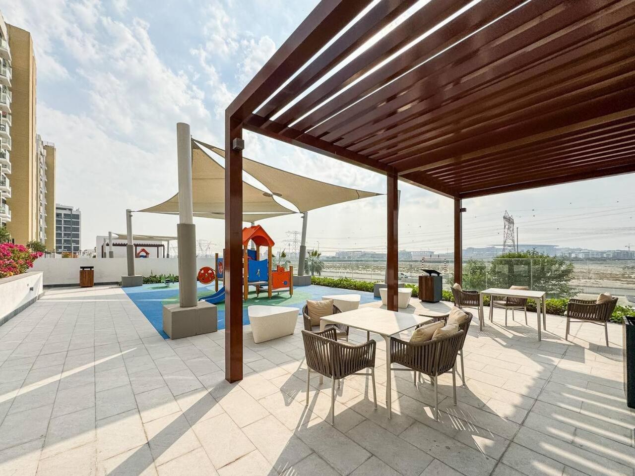Serene 1-bedroom Retreat In Azizi Riviera With Calming Tones Dubai