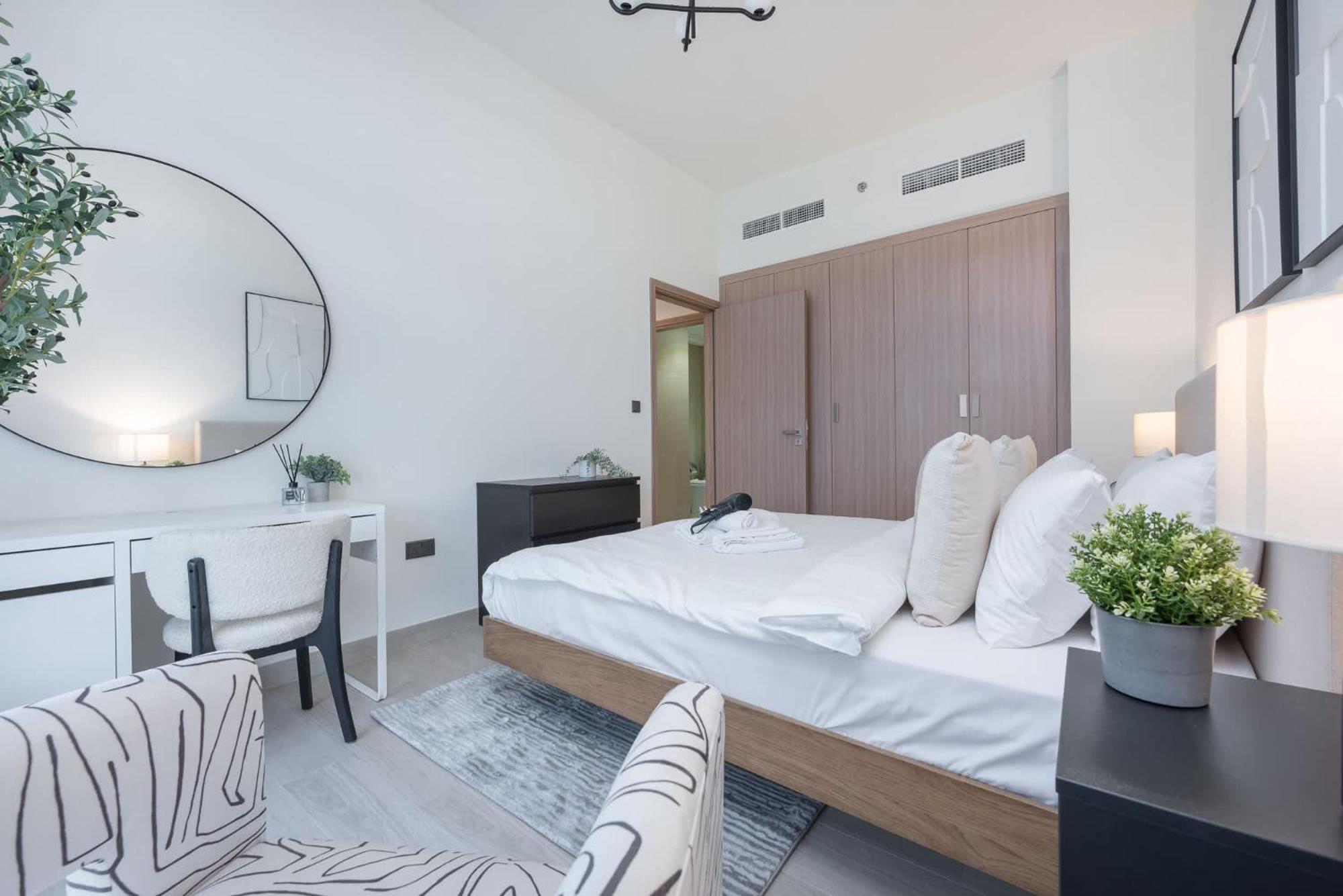 Bright And Elegant 3-bedroom Escape Perfect For Families In Meydan Dubai