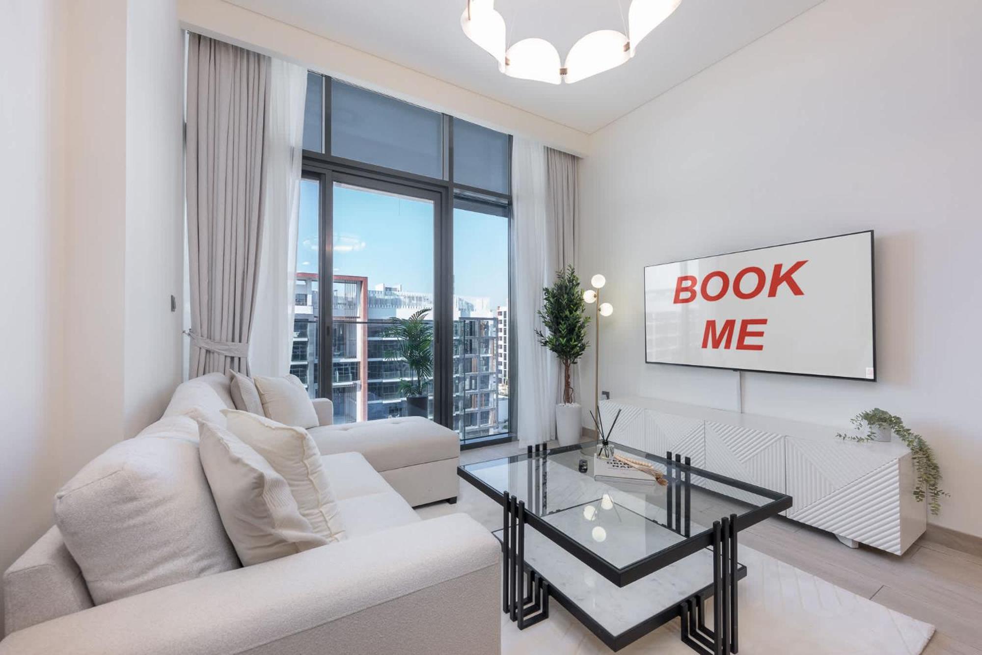 Bright And Elegant 3-bedroom Escape Perfect For Families In Meydan