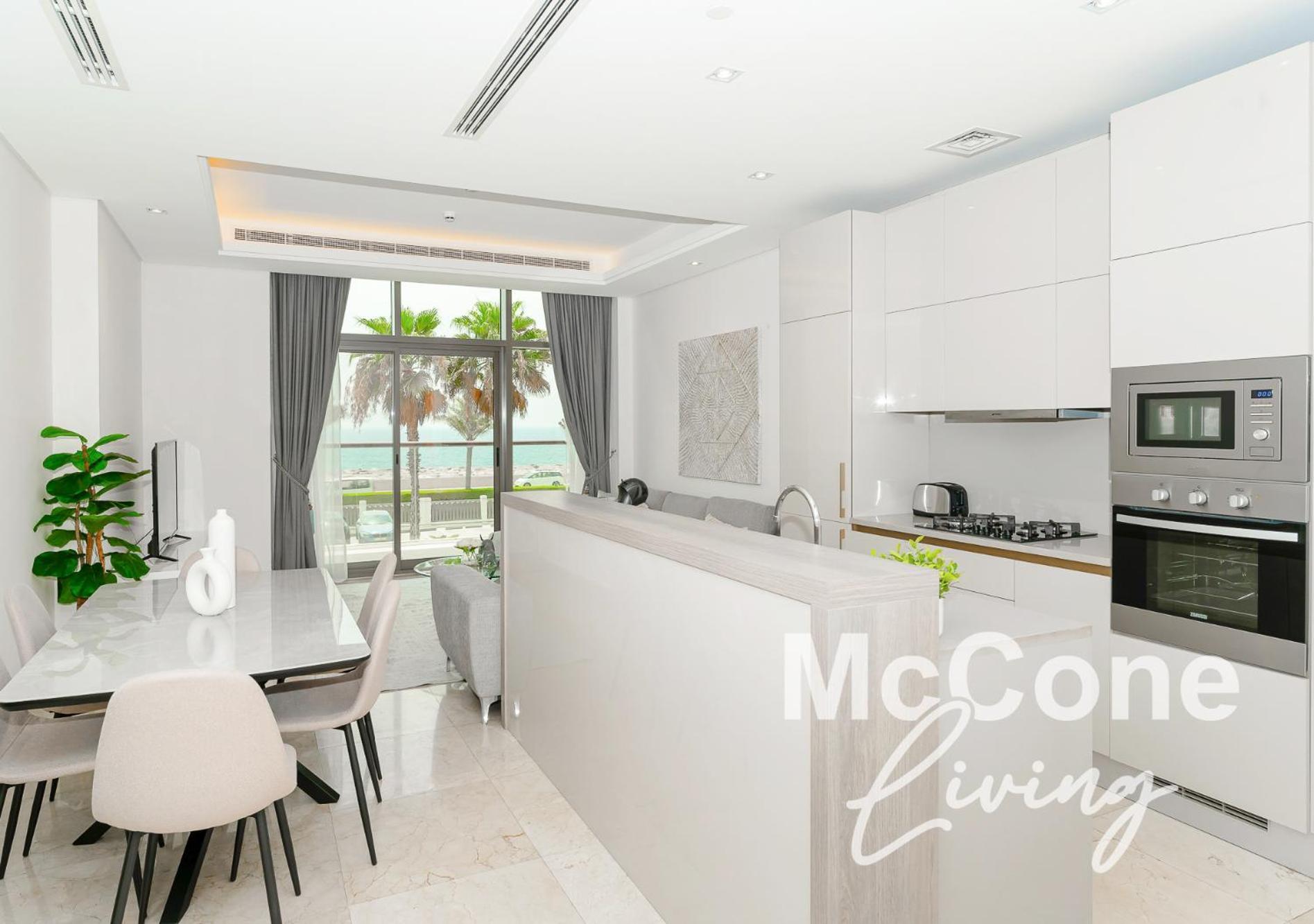 2br With Sea View & Terrace Apartment *